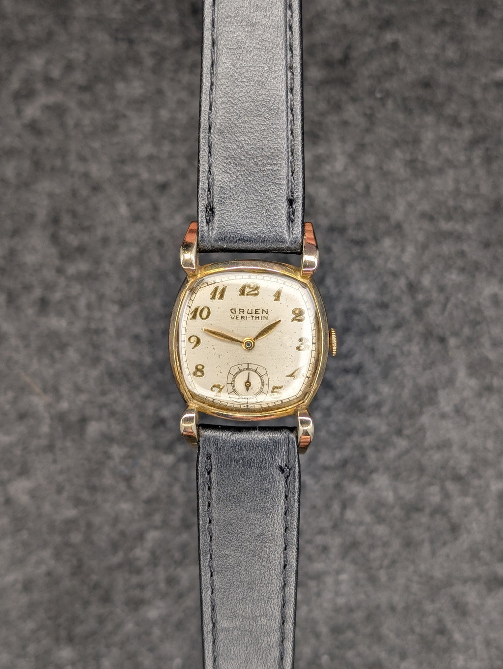 1940's Gruen Ver-Thin "Yale" Tank