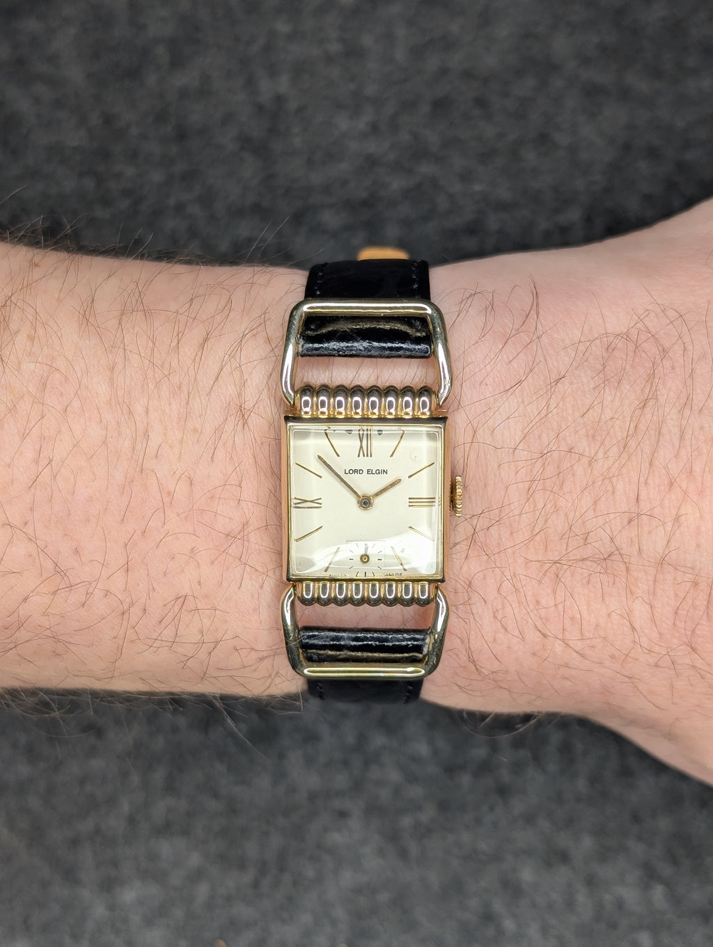 1940's Lord Elgin Driver's Tank - Manual Wind