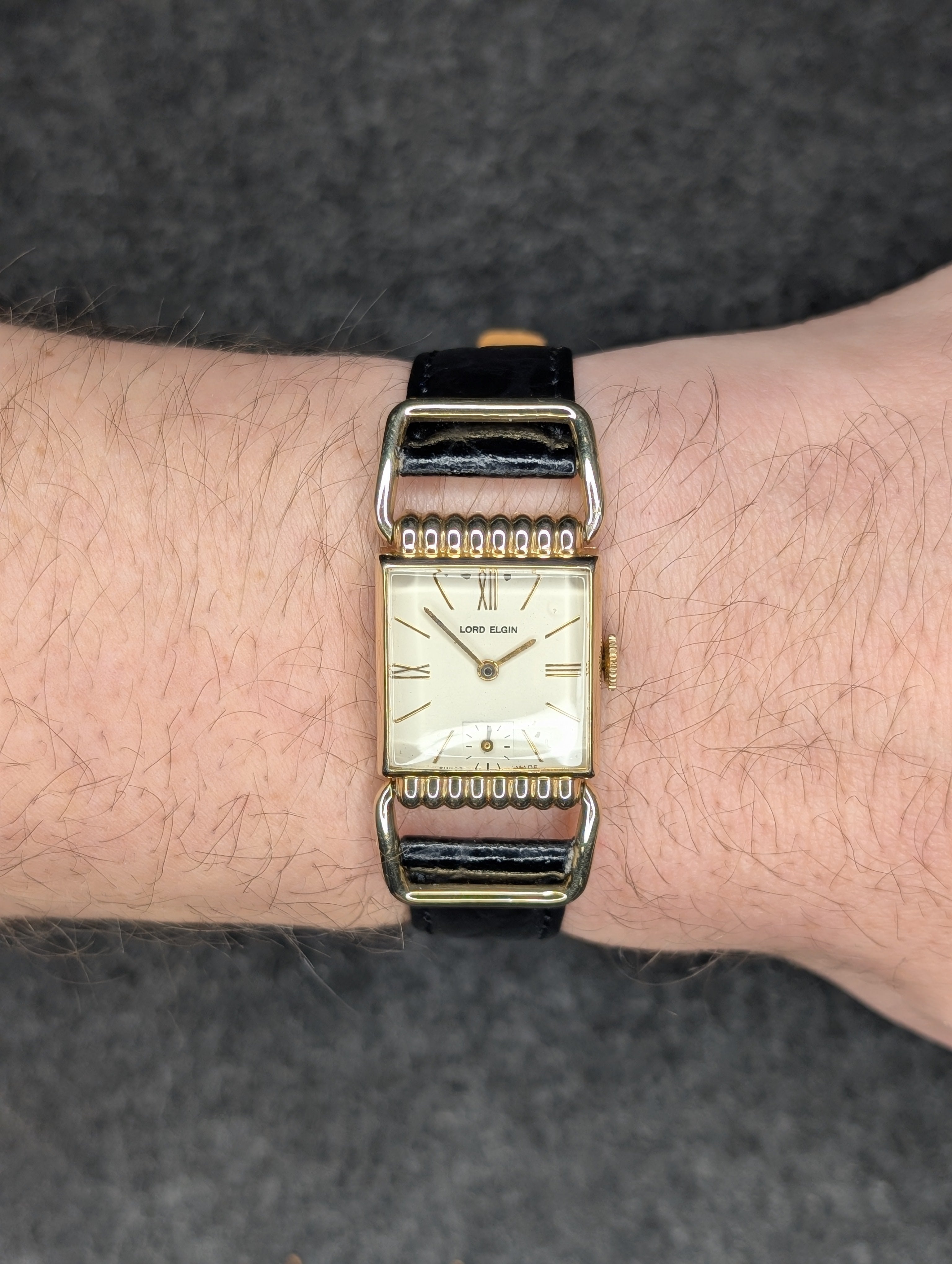 1940's Lord Elgin Driver's Tank - Manual Wind