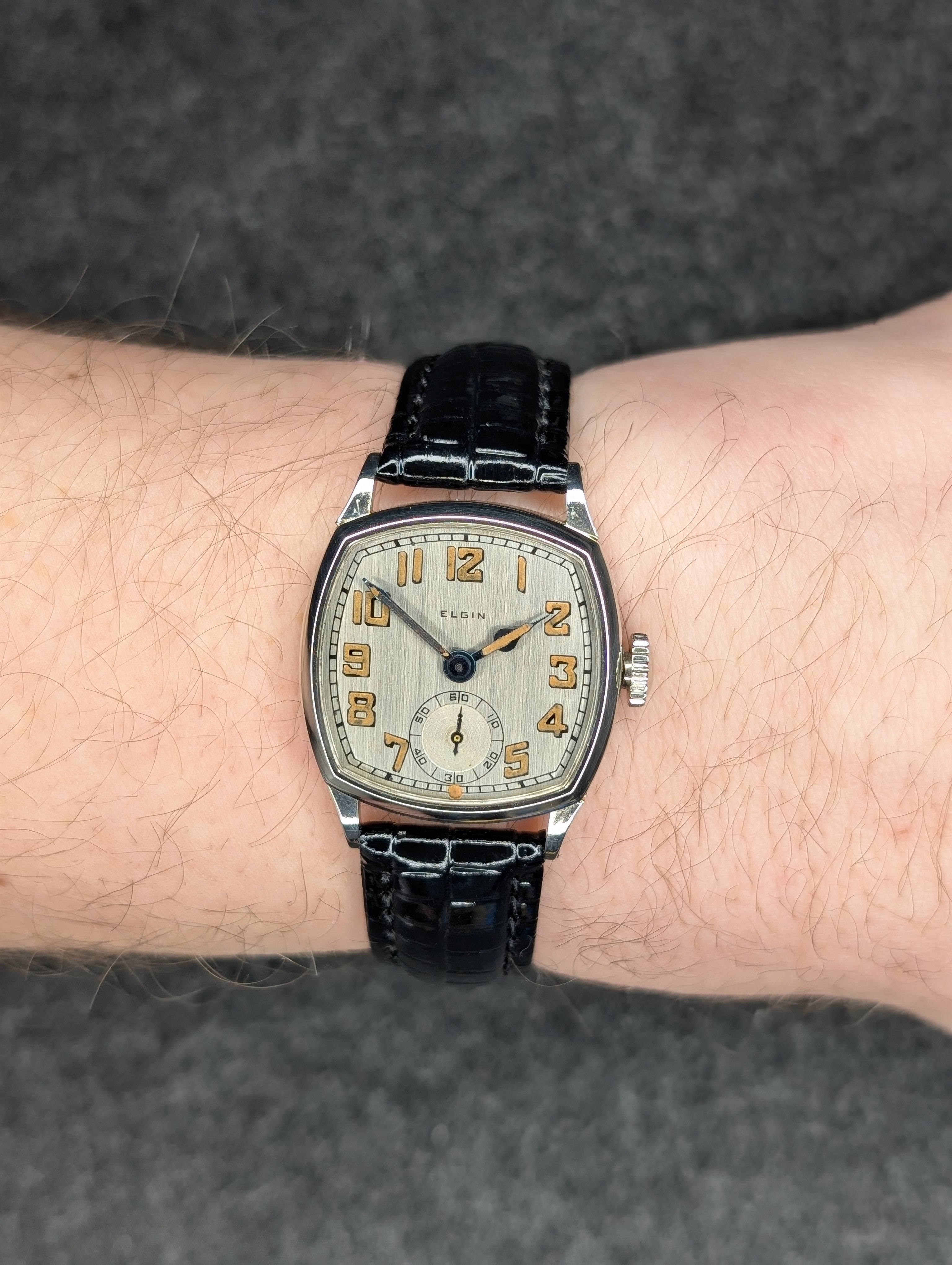 1926 Elgin Cushion Case - Manual Wind (Serviced)