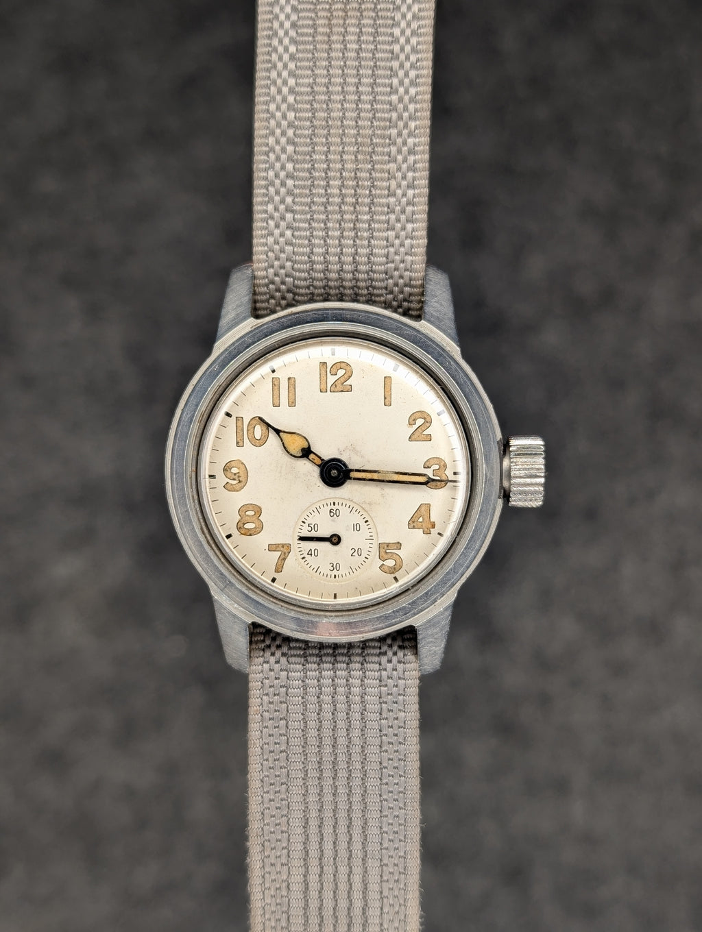 1950's Elgin Ordinance Department Military Issued - Manual Wind