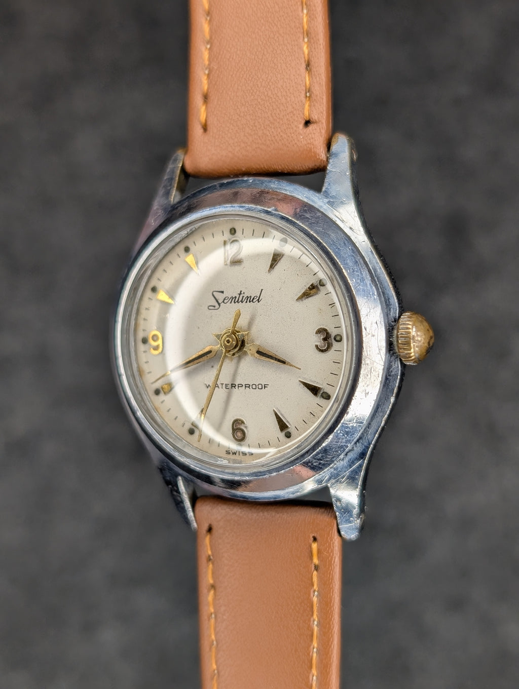 1955 Sentinal Swiss Nivarox - Manual Wind