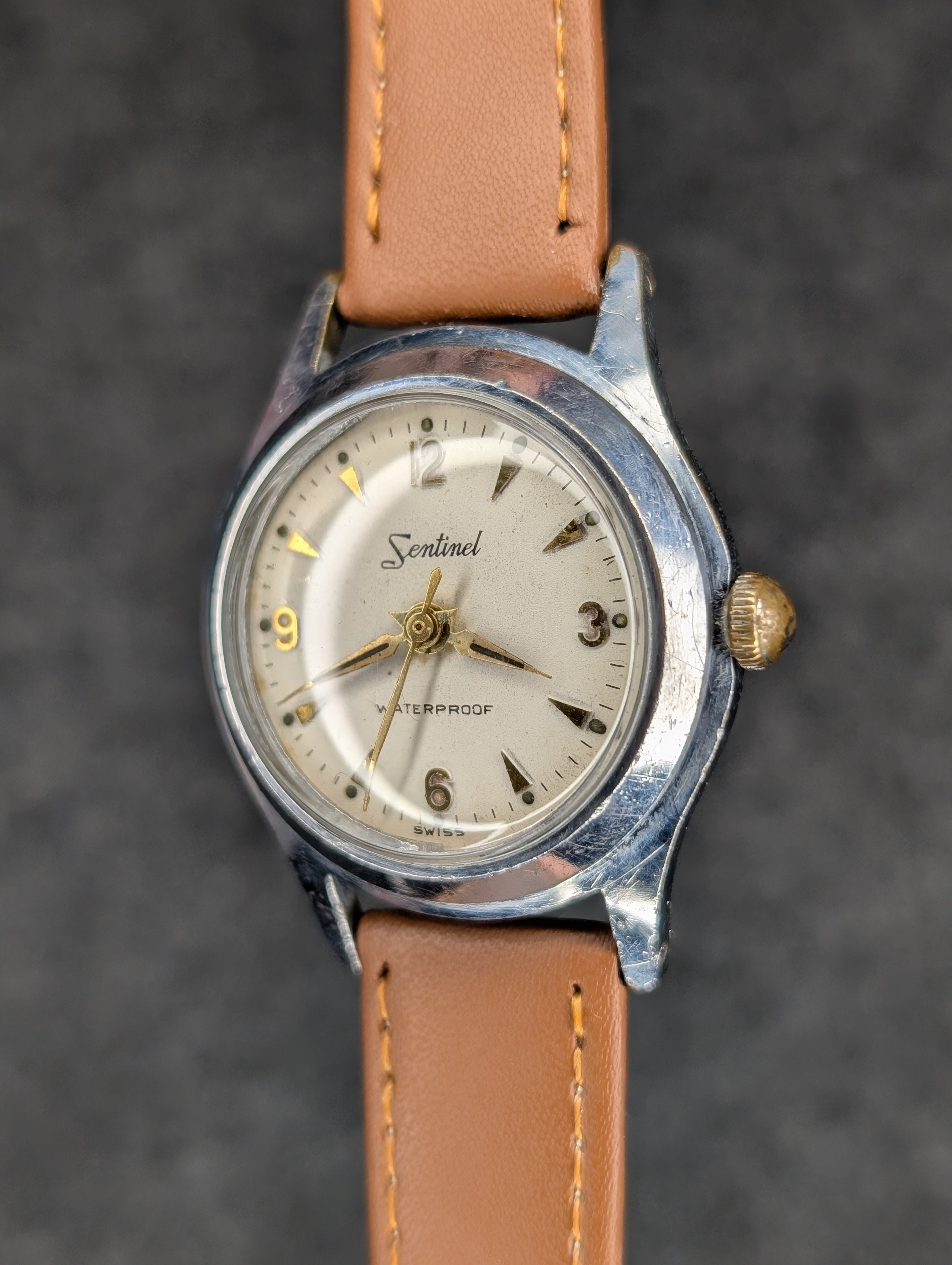1955 Sentinal Swiss Nivarox - Manual Wind