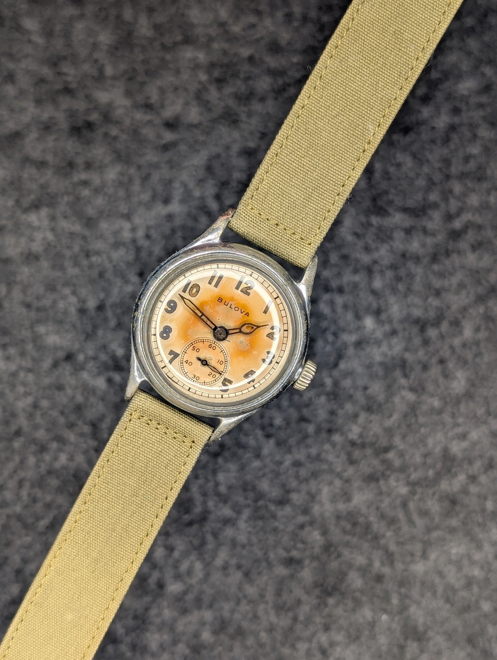 1940's Bulova Ordinance Dept - Military Issued