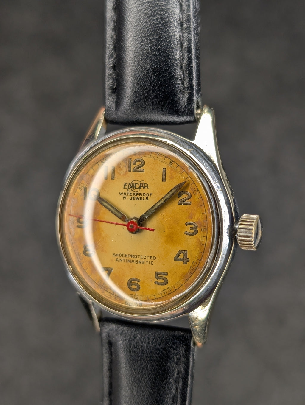 1950's Enicar Tropical Dial - Manual Wind