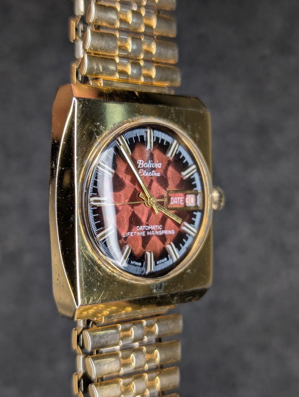 1972 Bolivia Electra Datomatic - Manual Wind