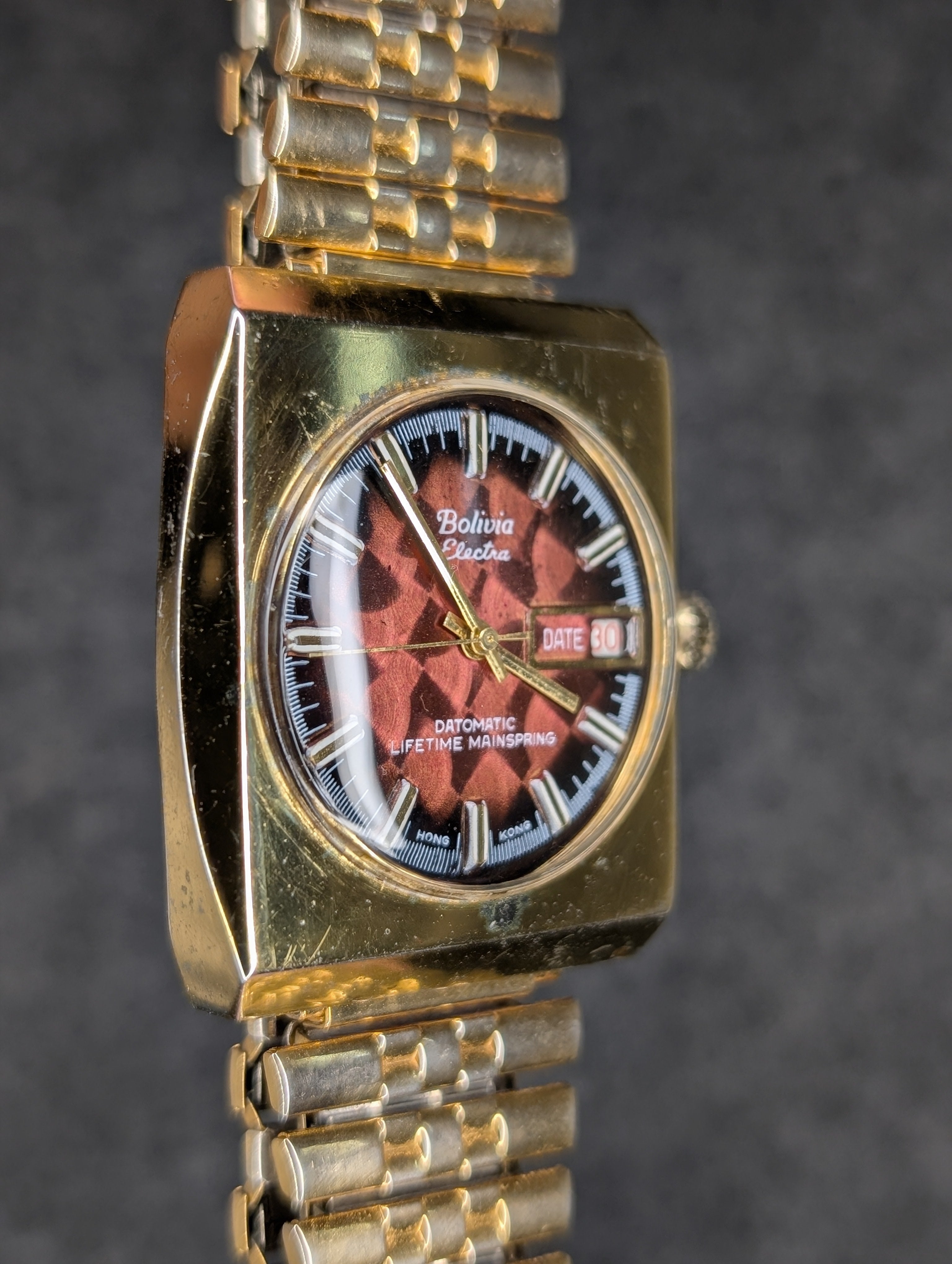 1972 Bolivia Electra Datomatic - Manual Wind