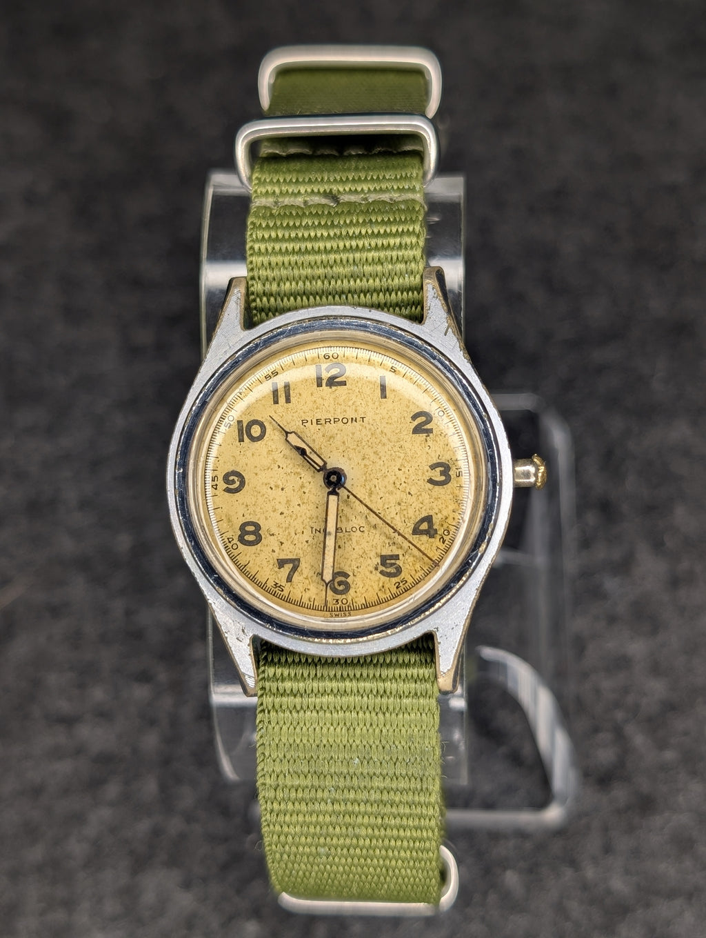 1940's Pierpont Military Field Watch - Manual Wind