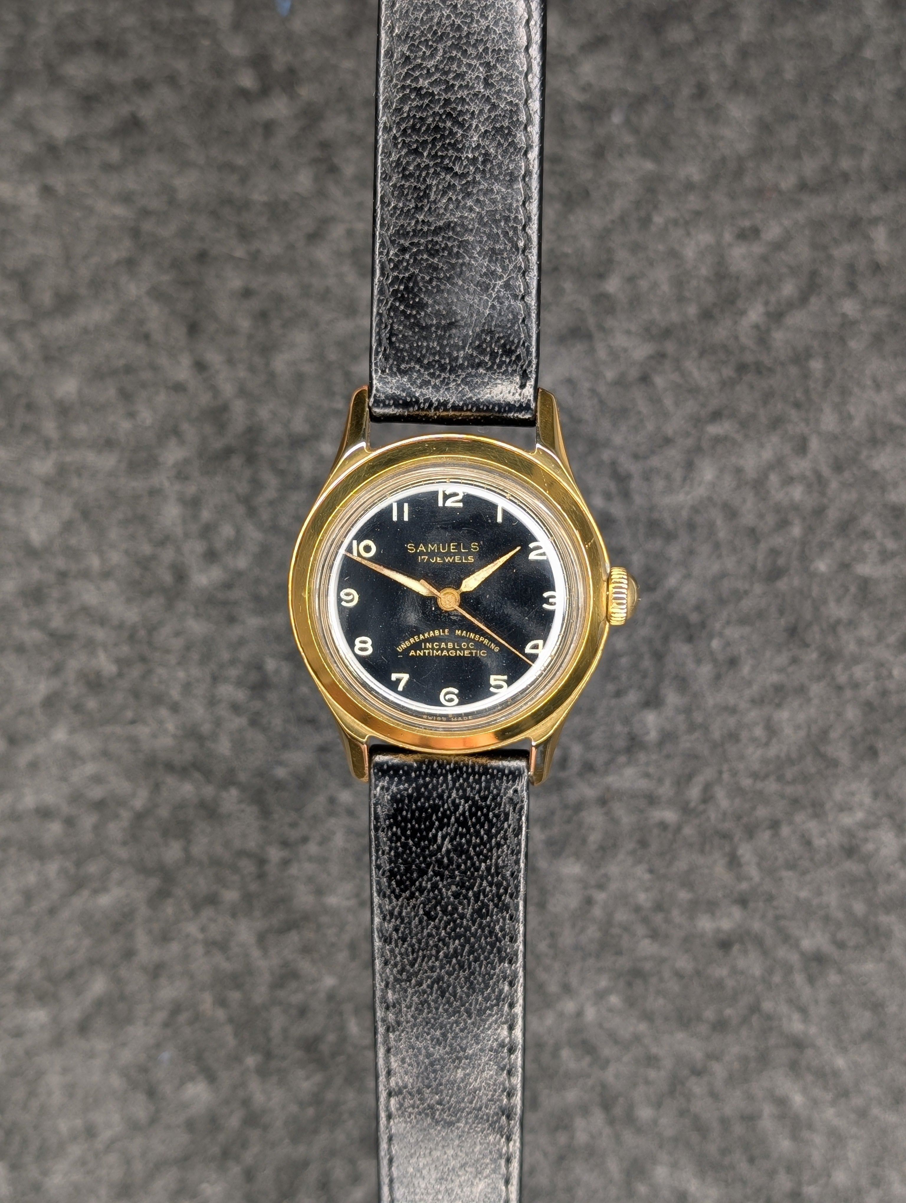 1950's Samuels 17 Jewel - Manual Wind