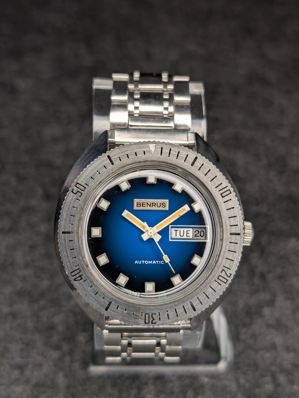 1970's Benrus Orbit "UFO" Automatic Skindiver