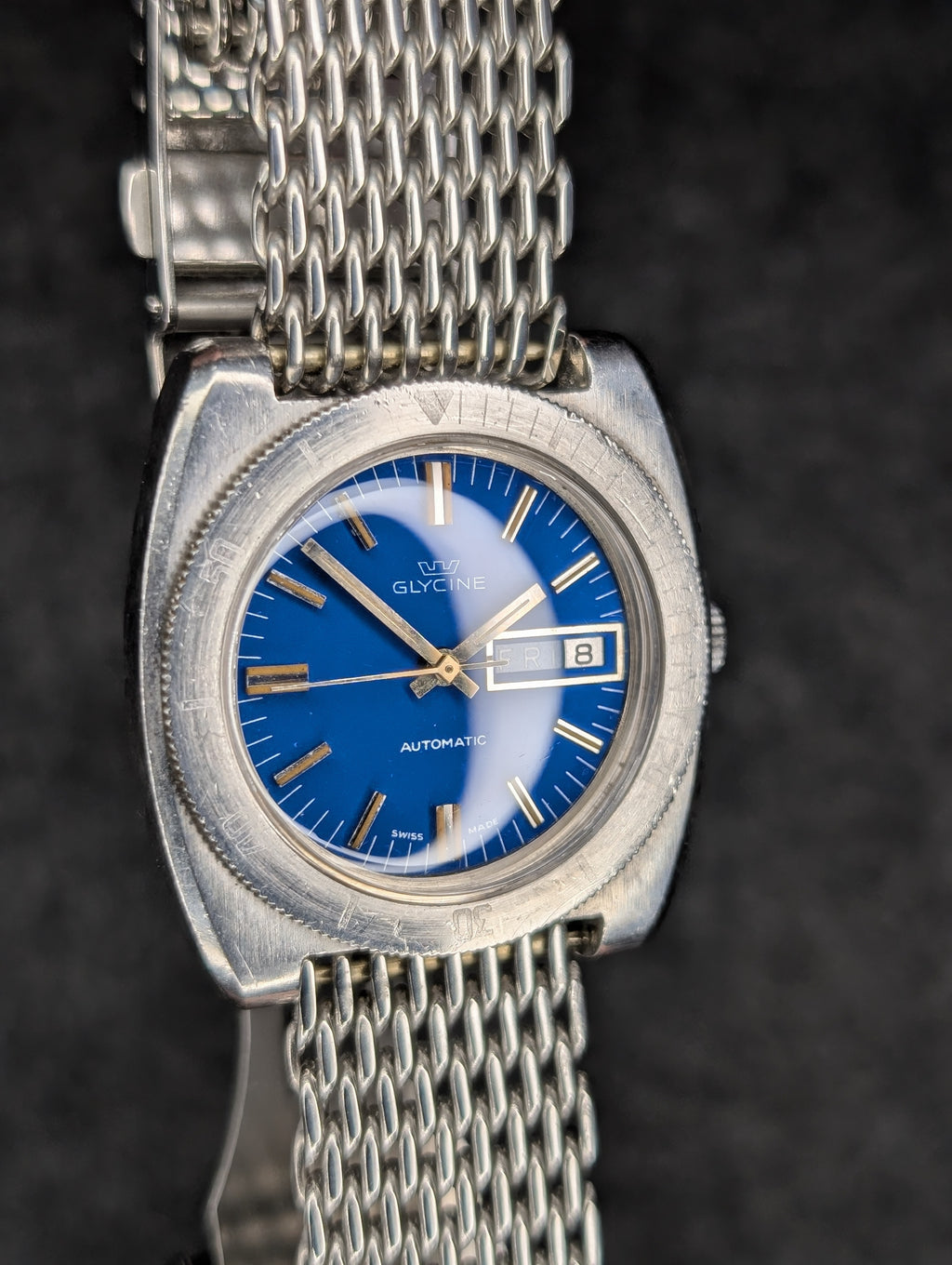 1960's Glycine "Blue Ghost" Diver - Automatic