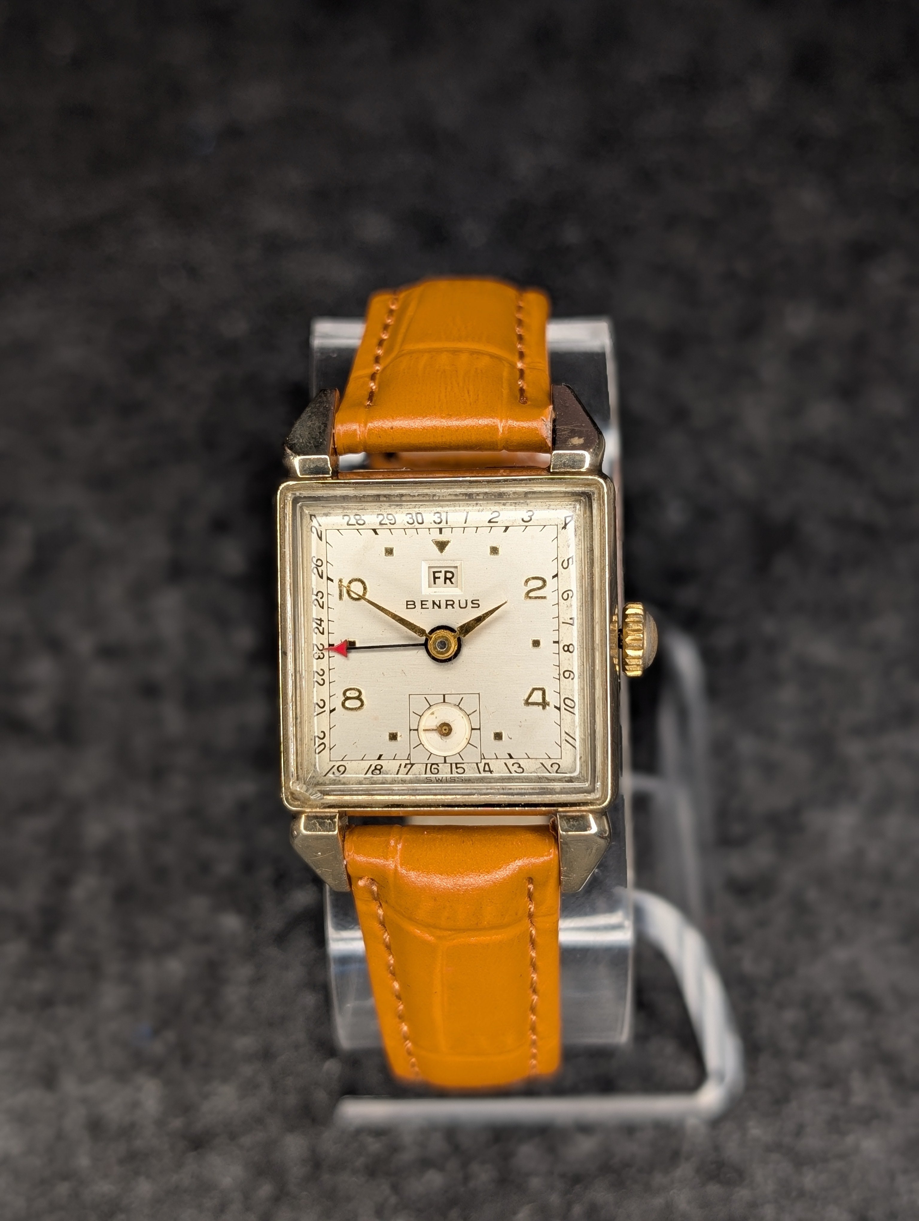 1950's Benrus Day/Date Pointer Calendar Tank