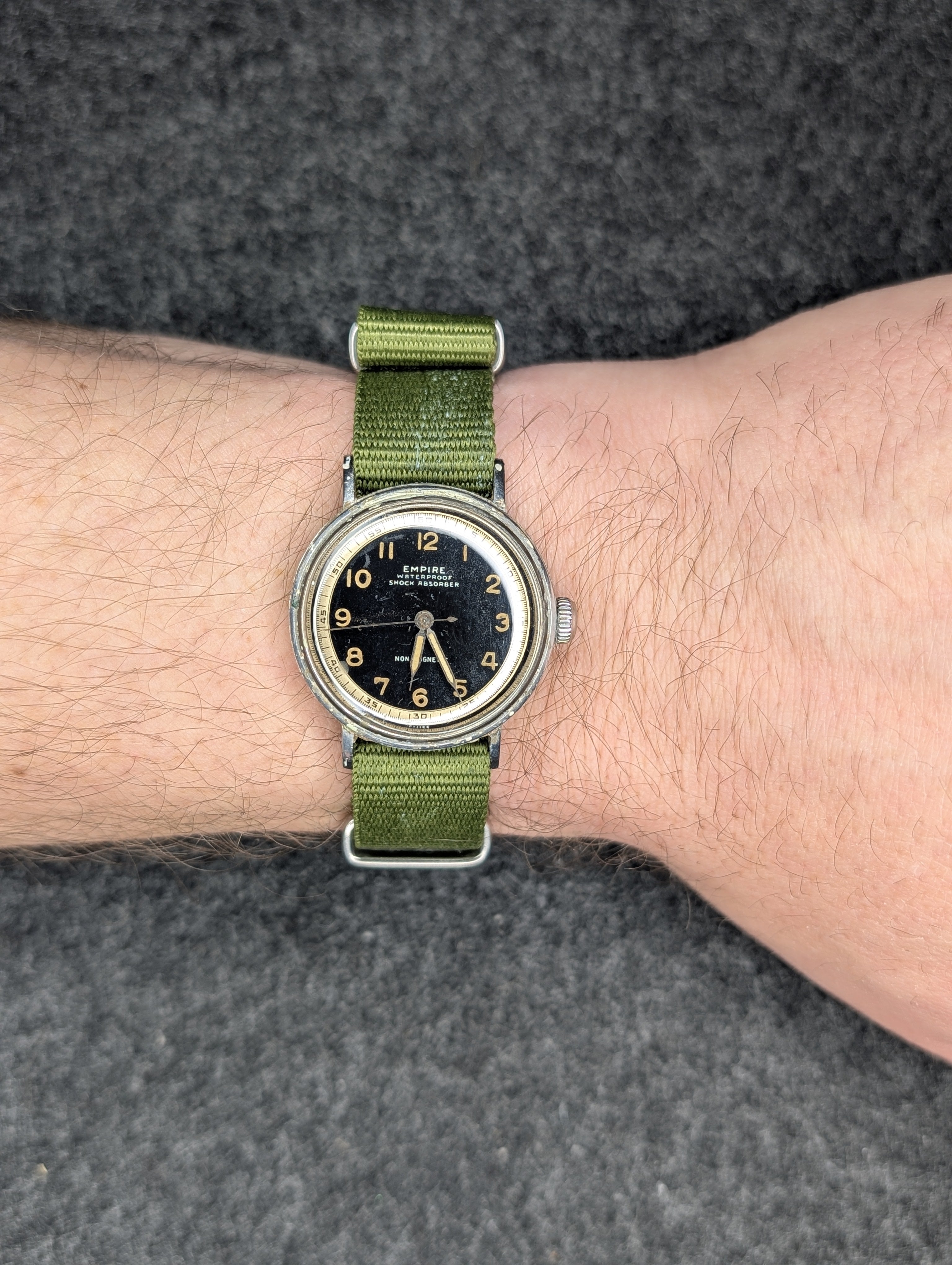1950's Empire Military Watch