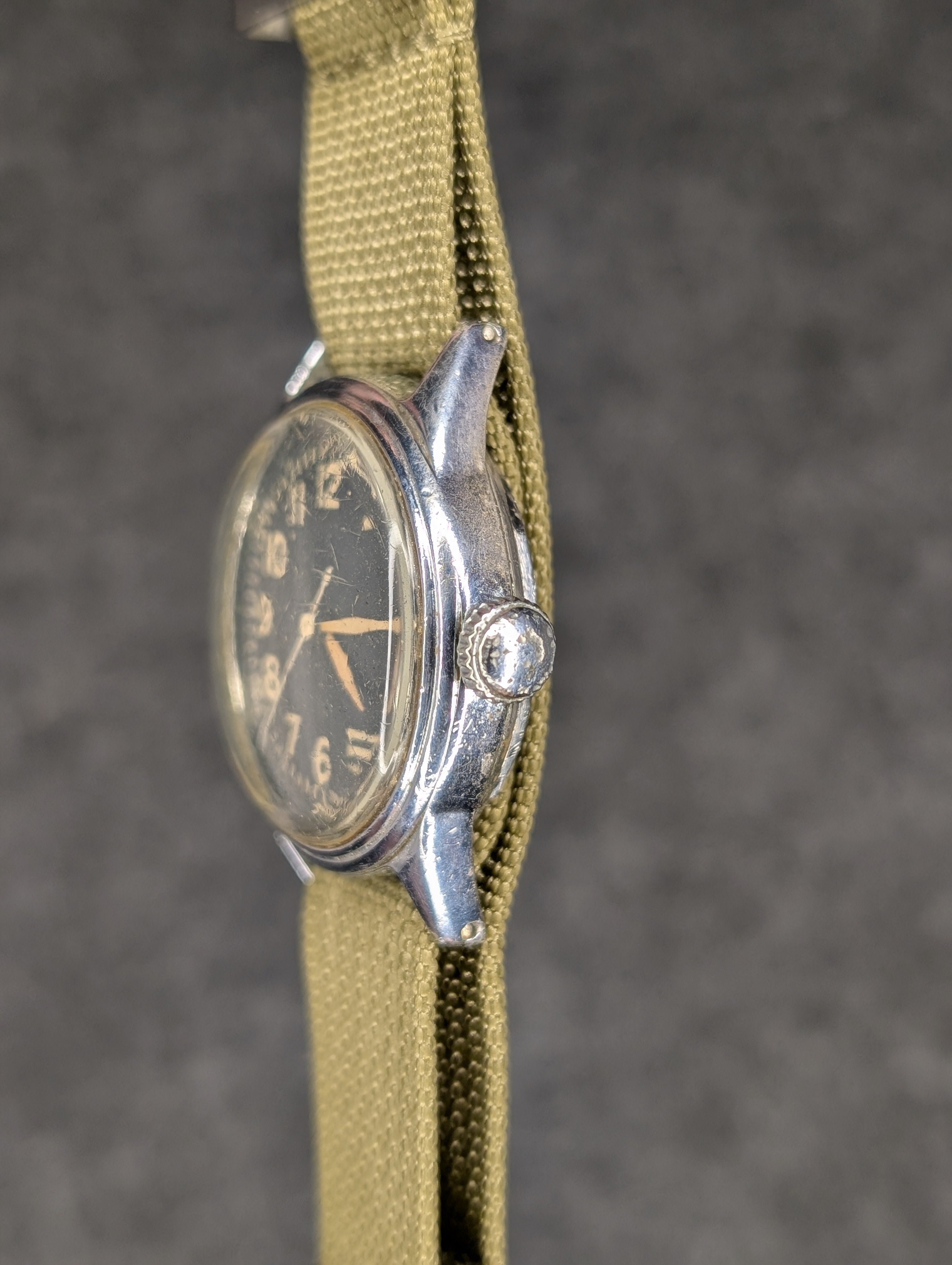 1940's Elgin A-11 Military Issued - Manual Wind (w/Hack)