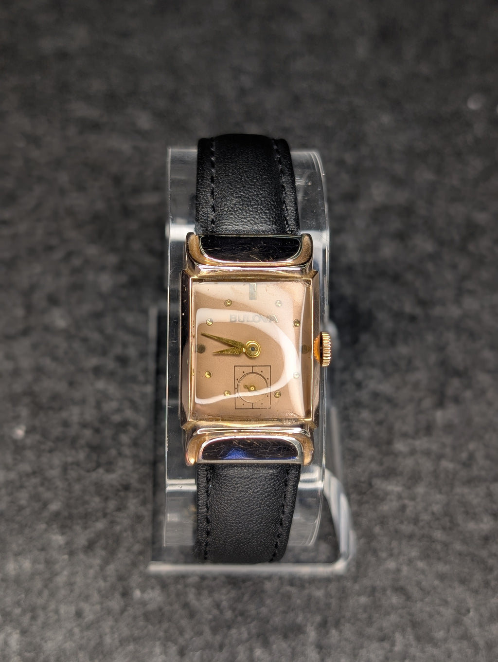 1940's Bulova Squadron - 14k Rose Gold Filled (With Box)