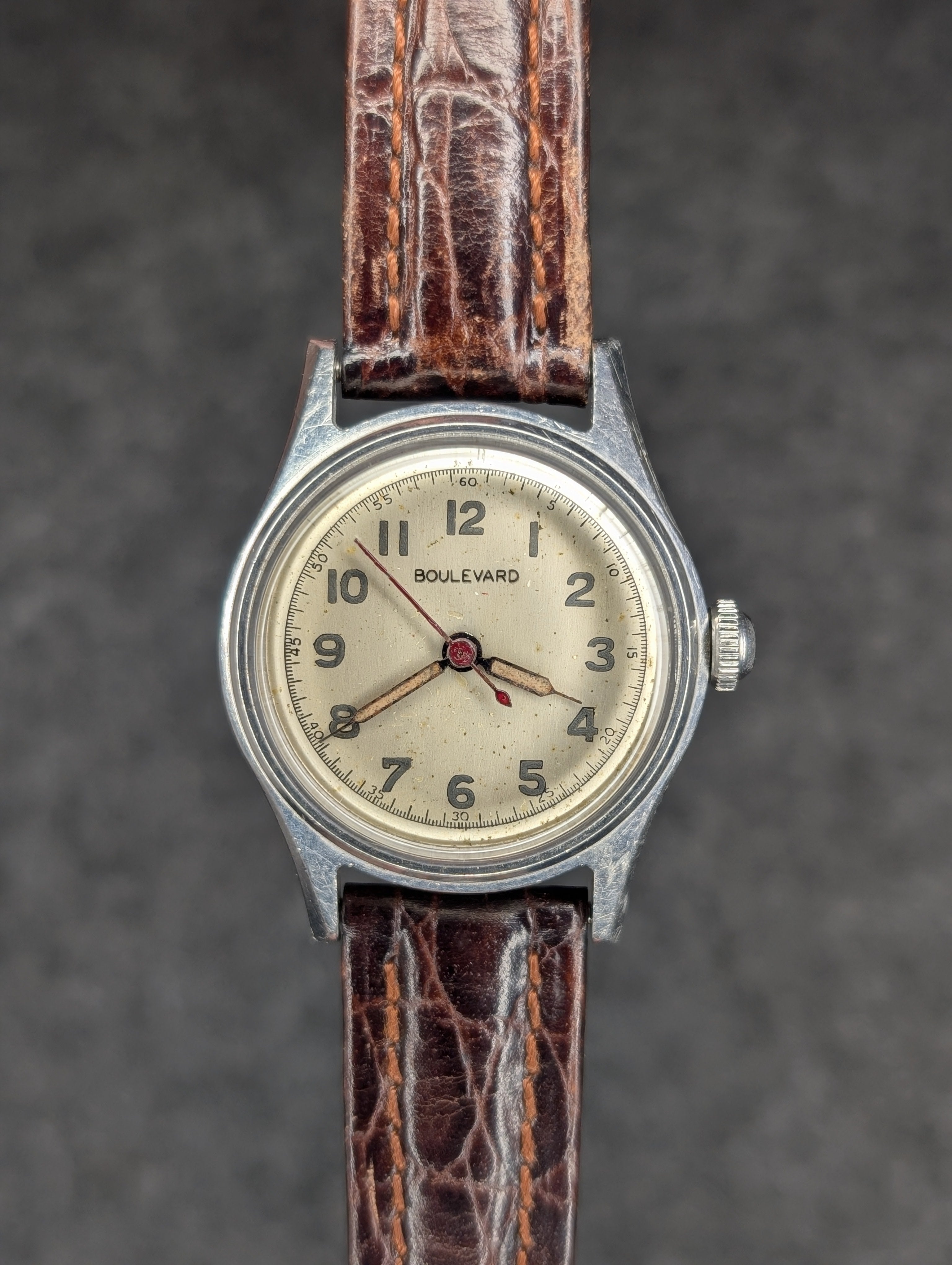 1950's Boulevard Military Field Watch - Manual Wind