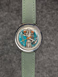 1963 Bulova 214 Accutron Spaceview "C" (Orange Seconds)