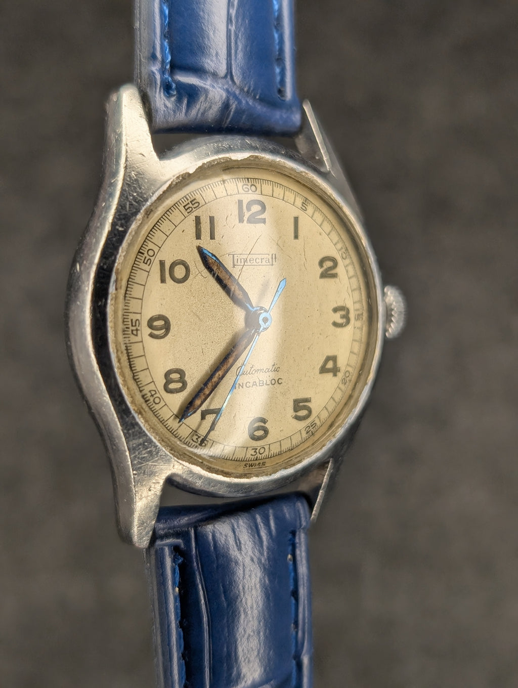 Timecraft Watch 1950's Timecraft Automatic Field Watch – Dusty Dials
