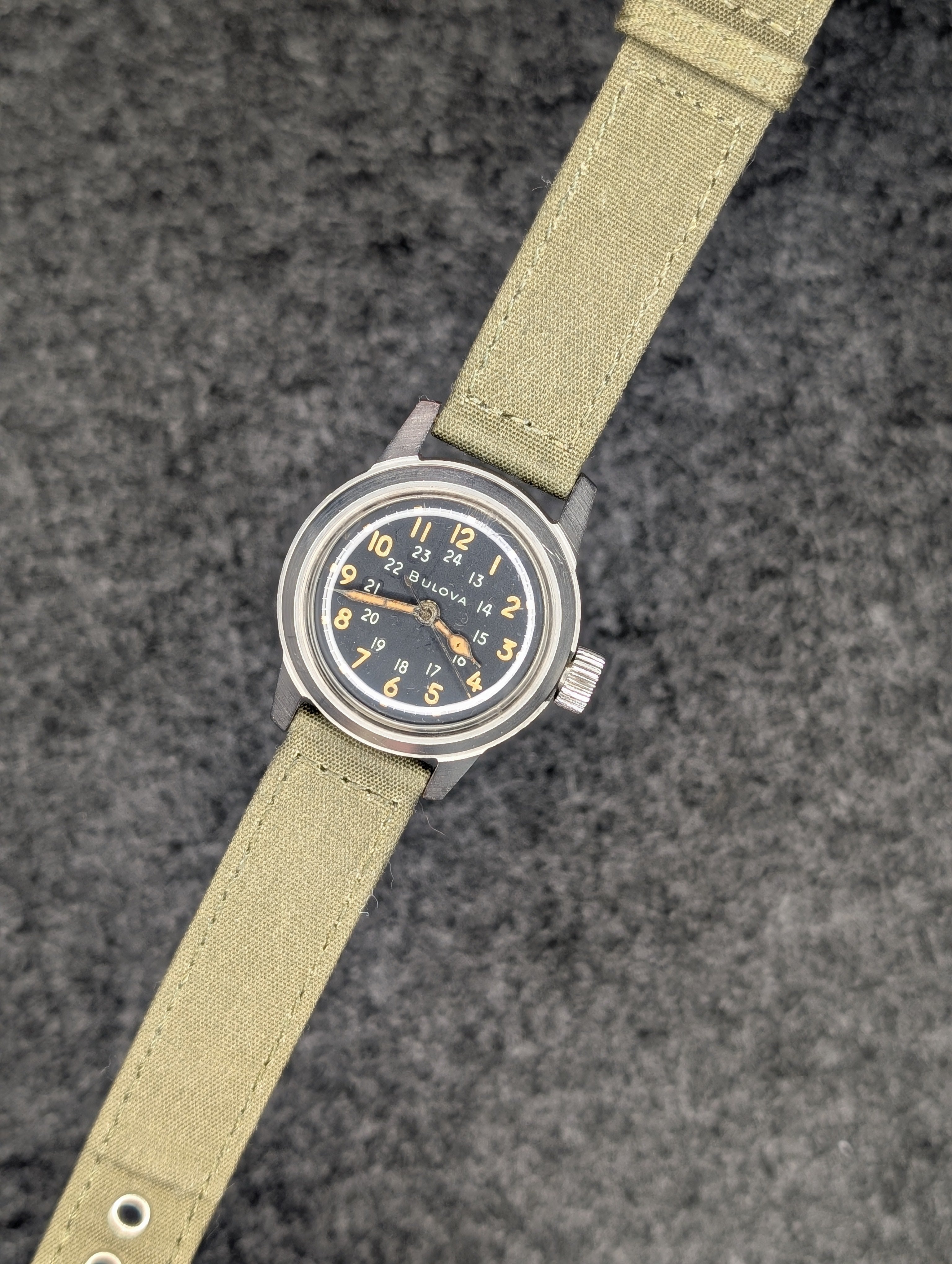 1950's Bulova MIL-W-3818A - Military Issued