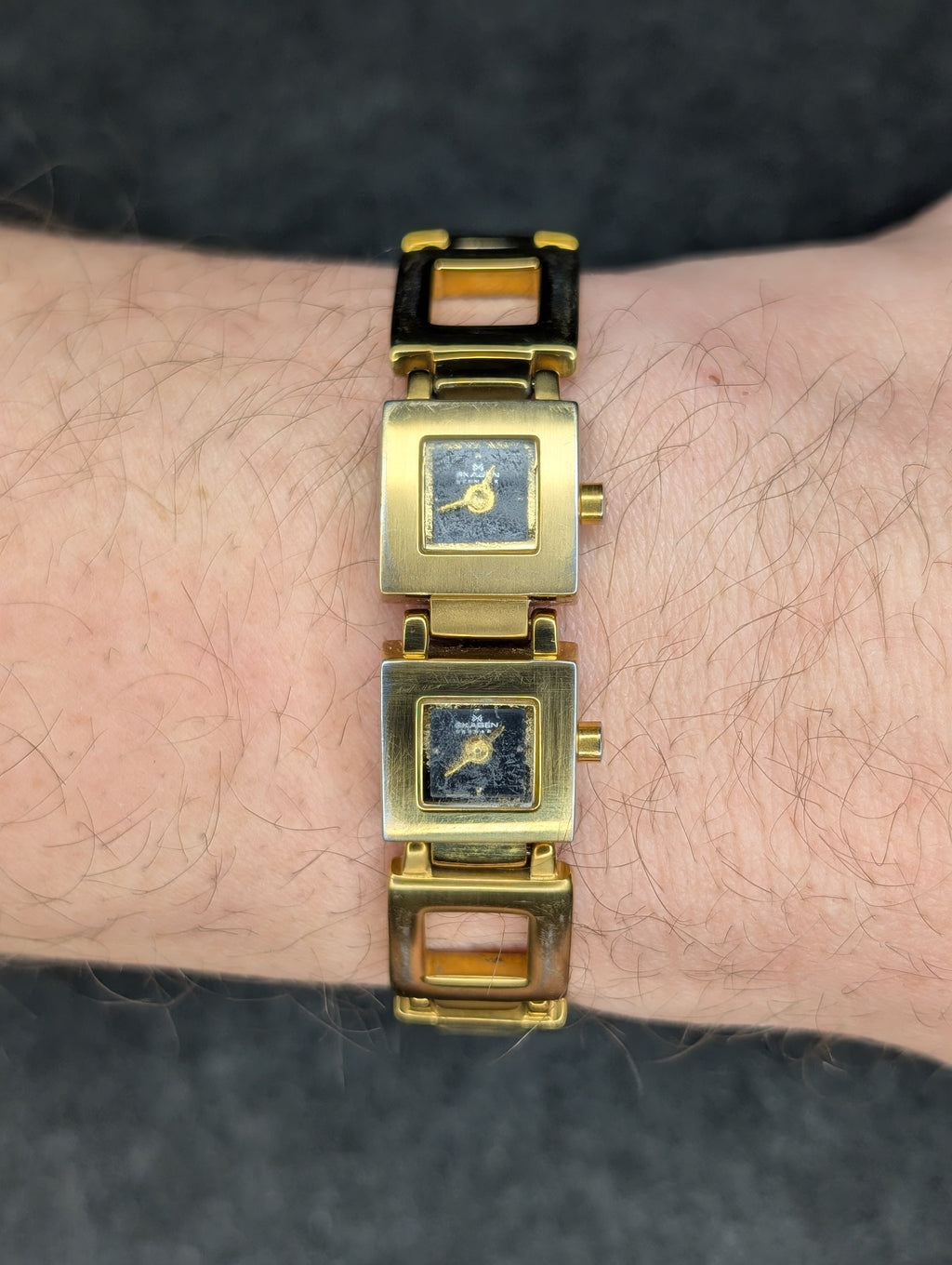 1990's Skagen Dual Time - Quartz