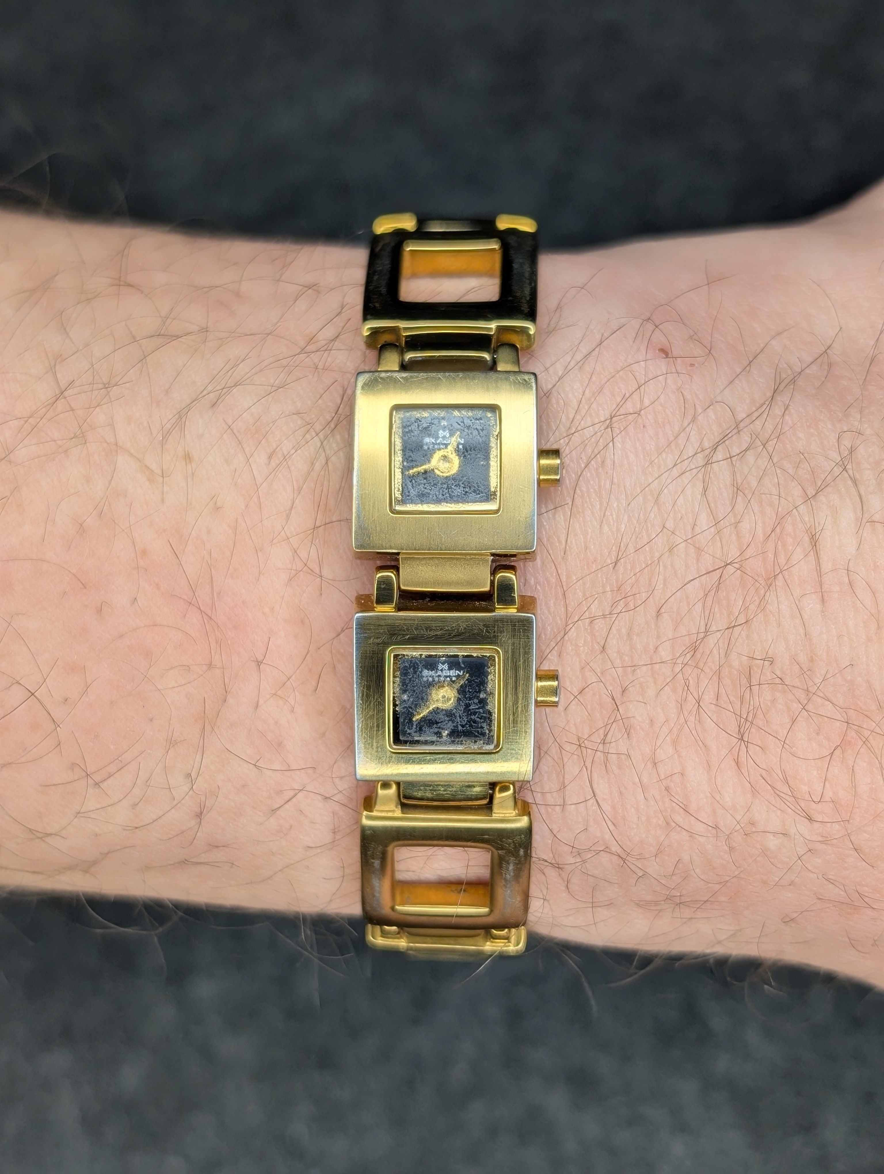 1990's Skagen Dual Time - Quartz