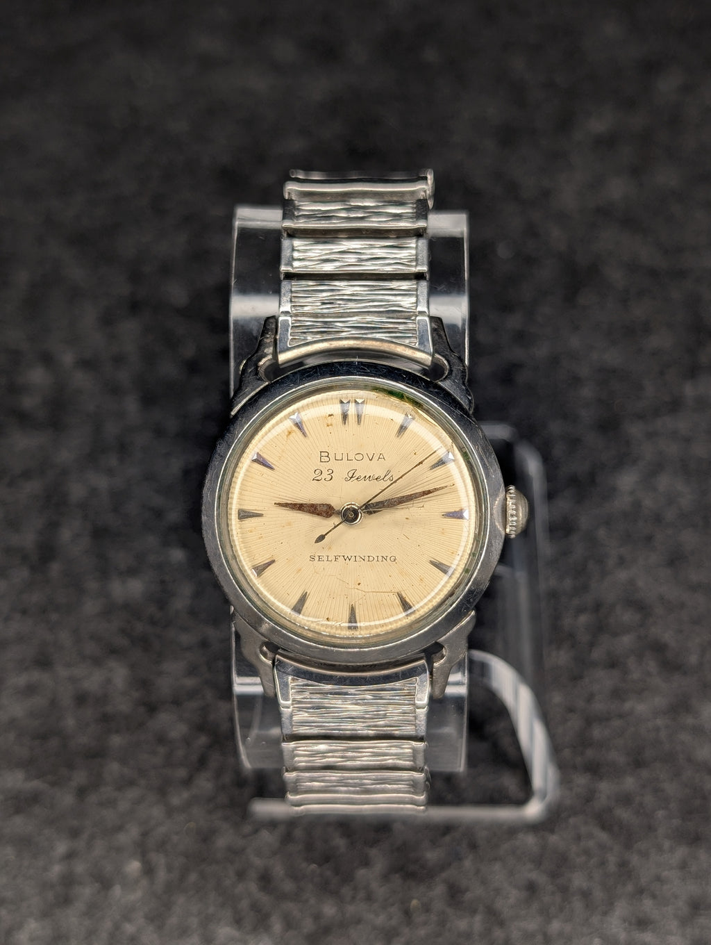1958 Bulova "H" Sunburst Dial - Self-Winding