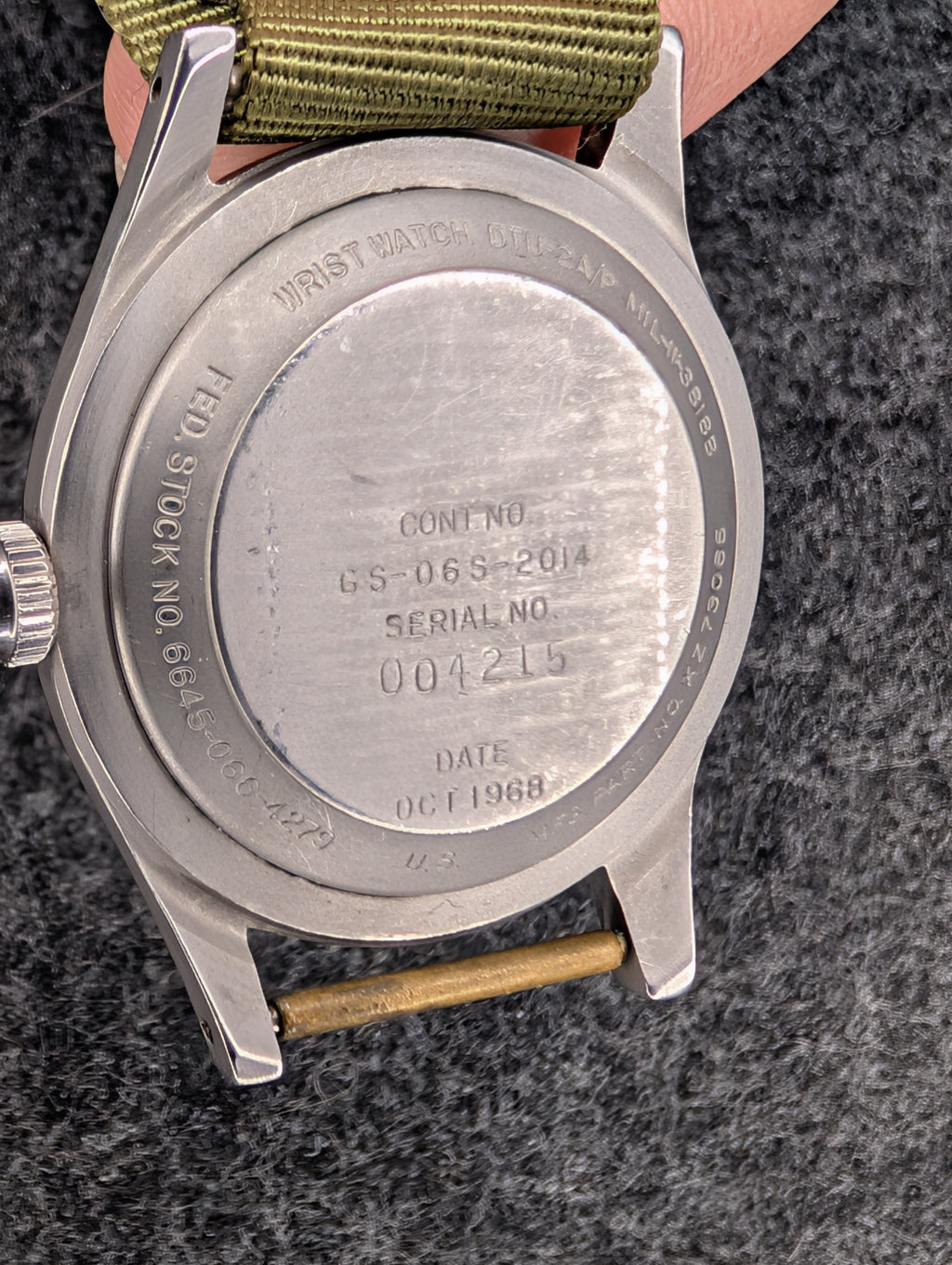 1968 Benrus MIL-W-3818B - Military Issued (Just Serviced)