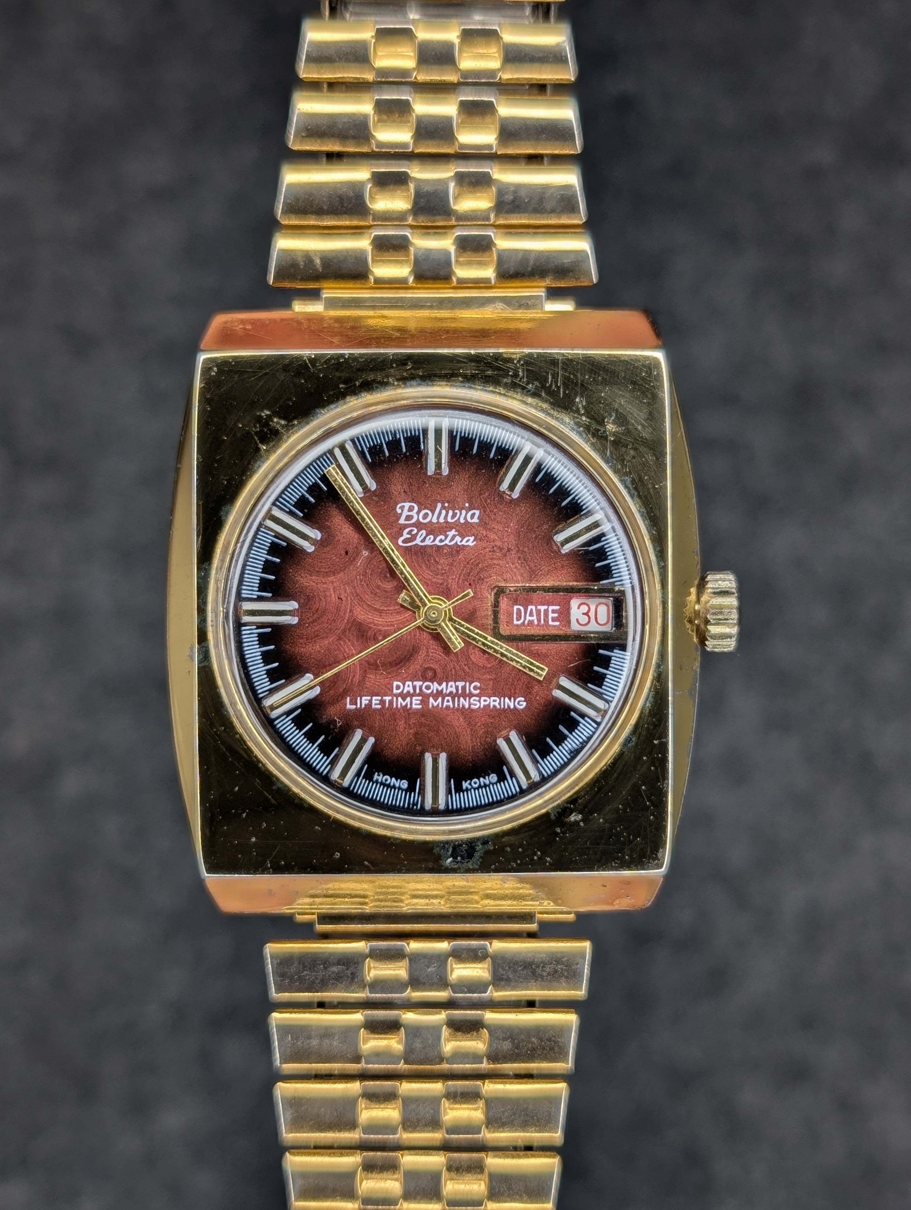 1972 Bolivia Electra Datomatic - Manual Wind