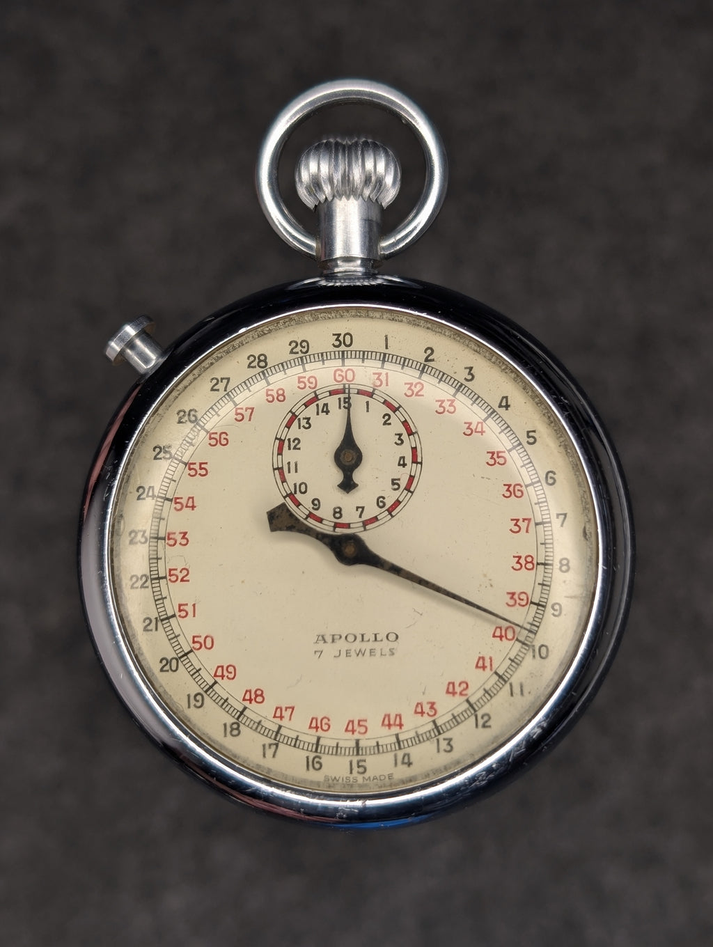 1970's Apollo French Stop Watch - Manual Wind