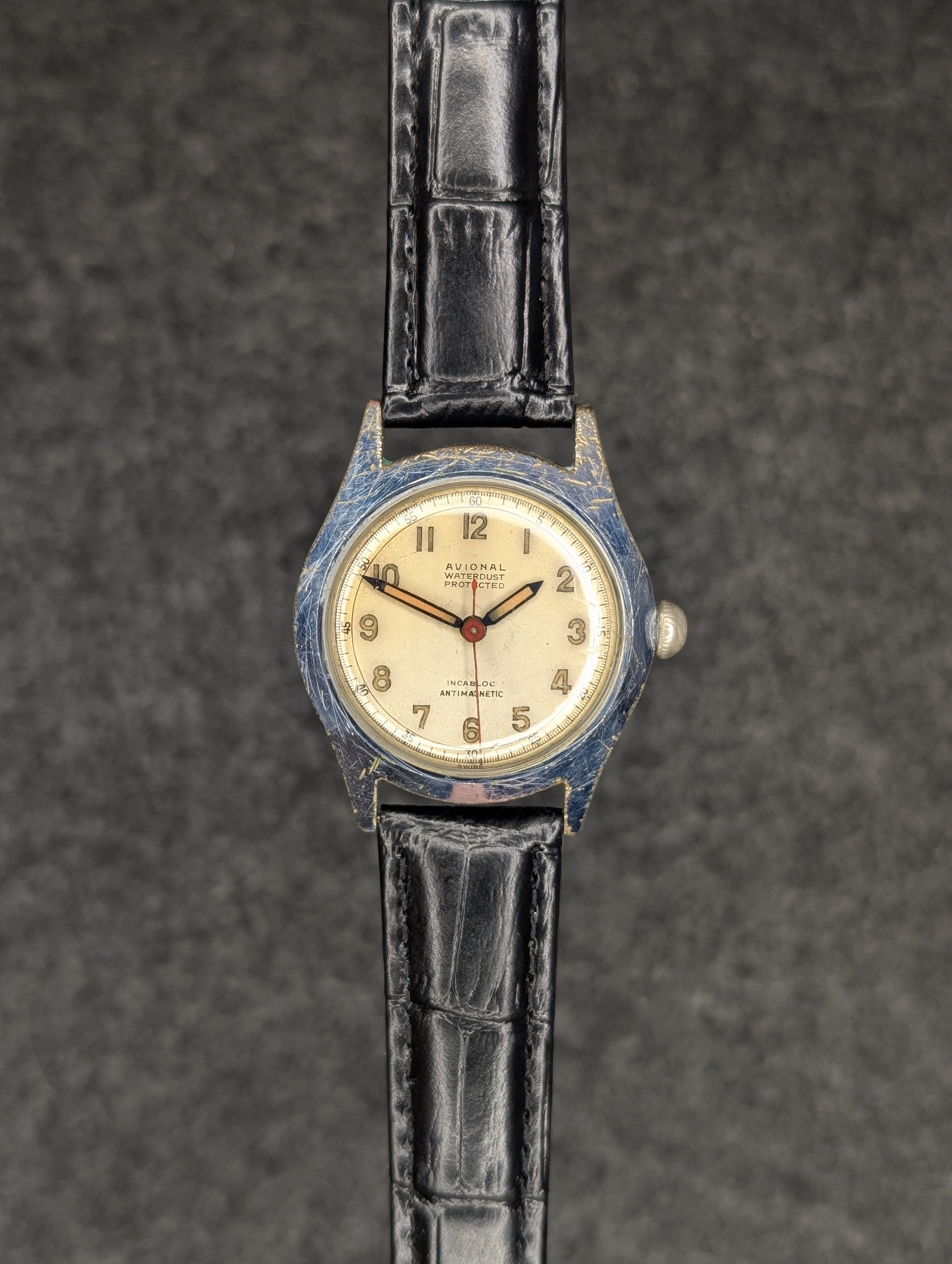 1950's Avionel Field Watch - Manual Wind