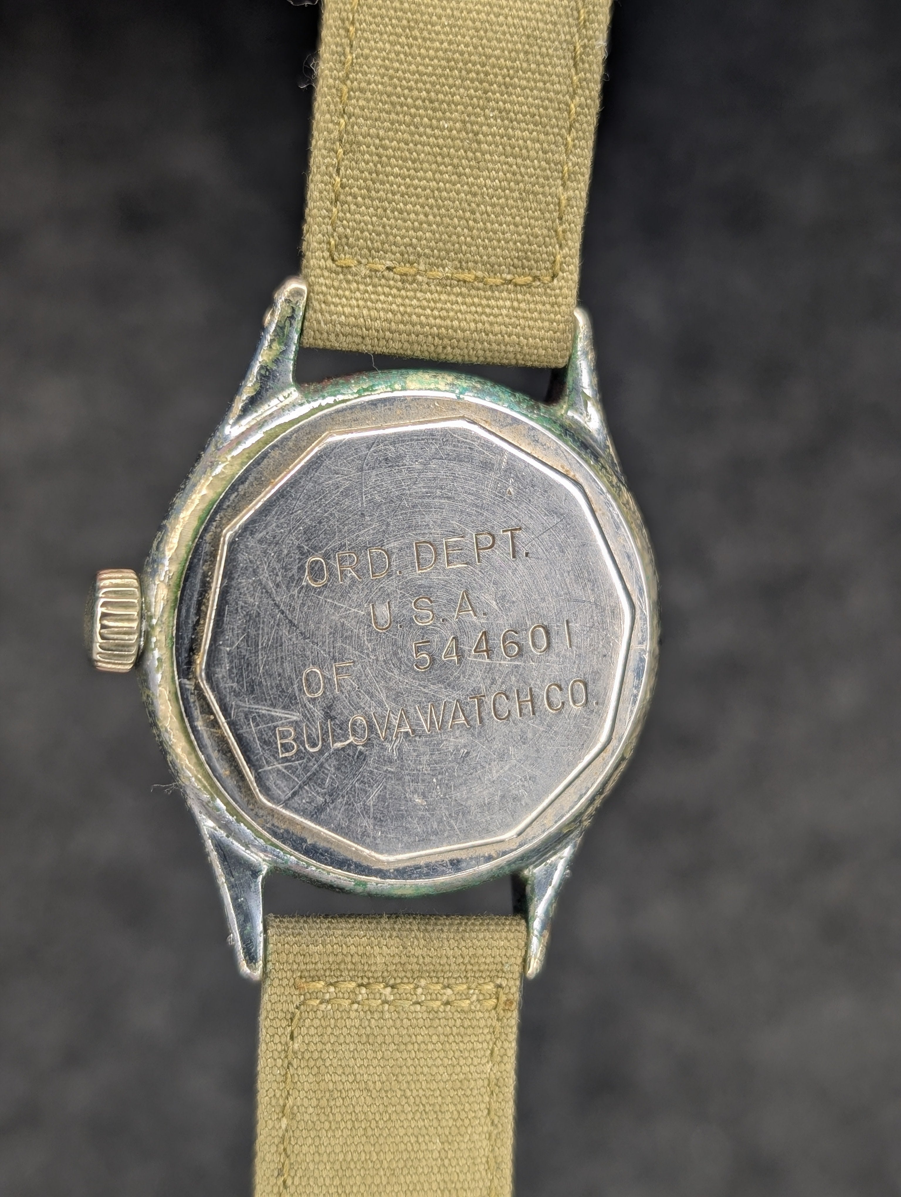 1940's Bulova Ordinance Dept - Military Issued