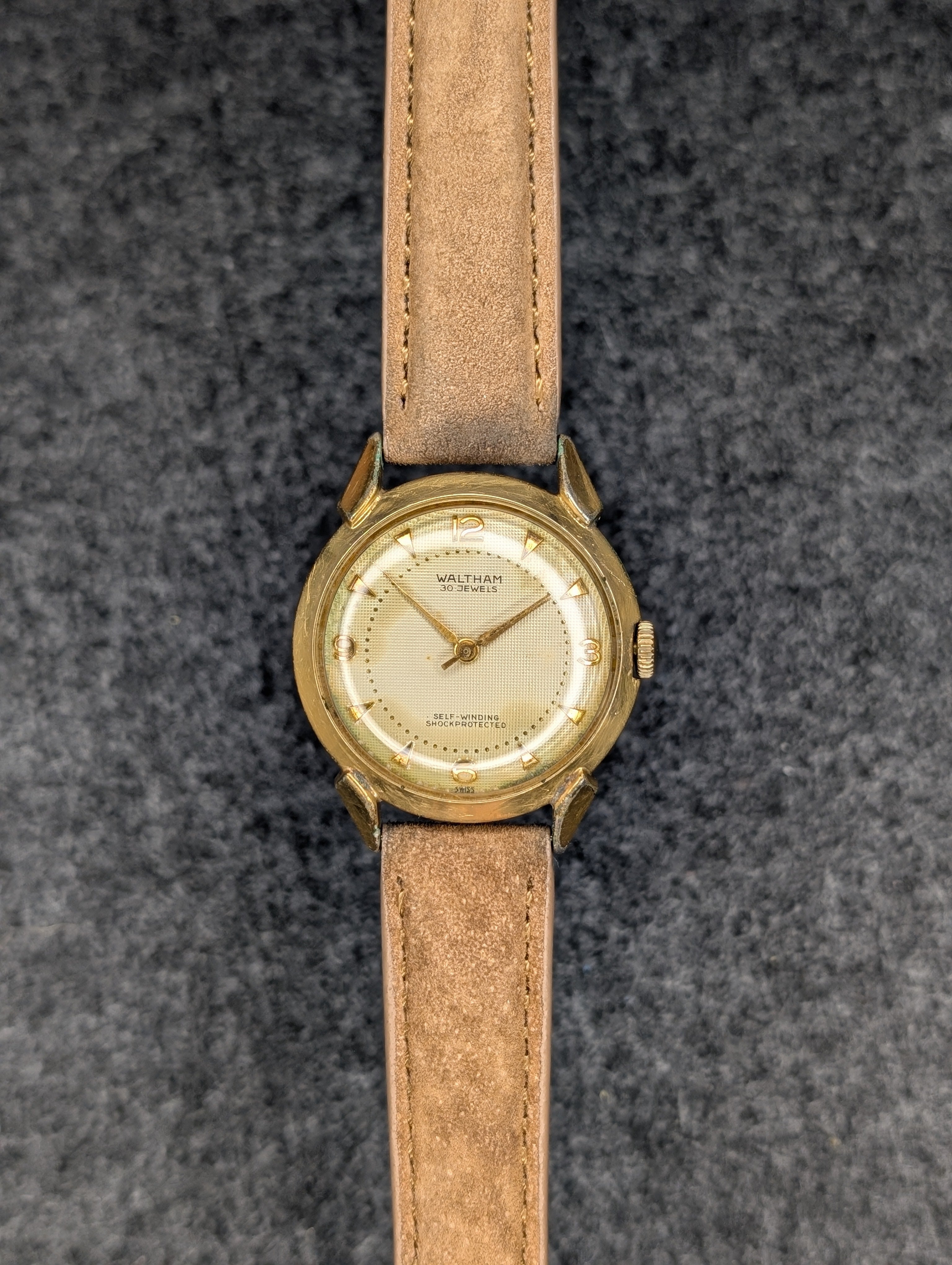 1950's Waltham 30 Jewels - Self-Winding (Serviced)