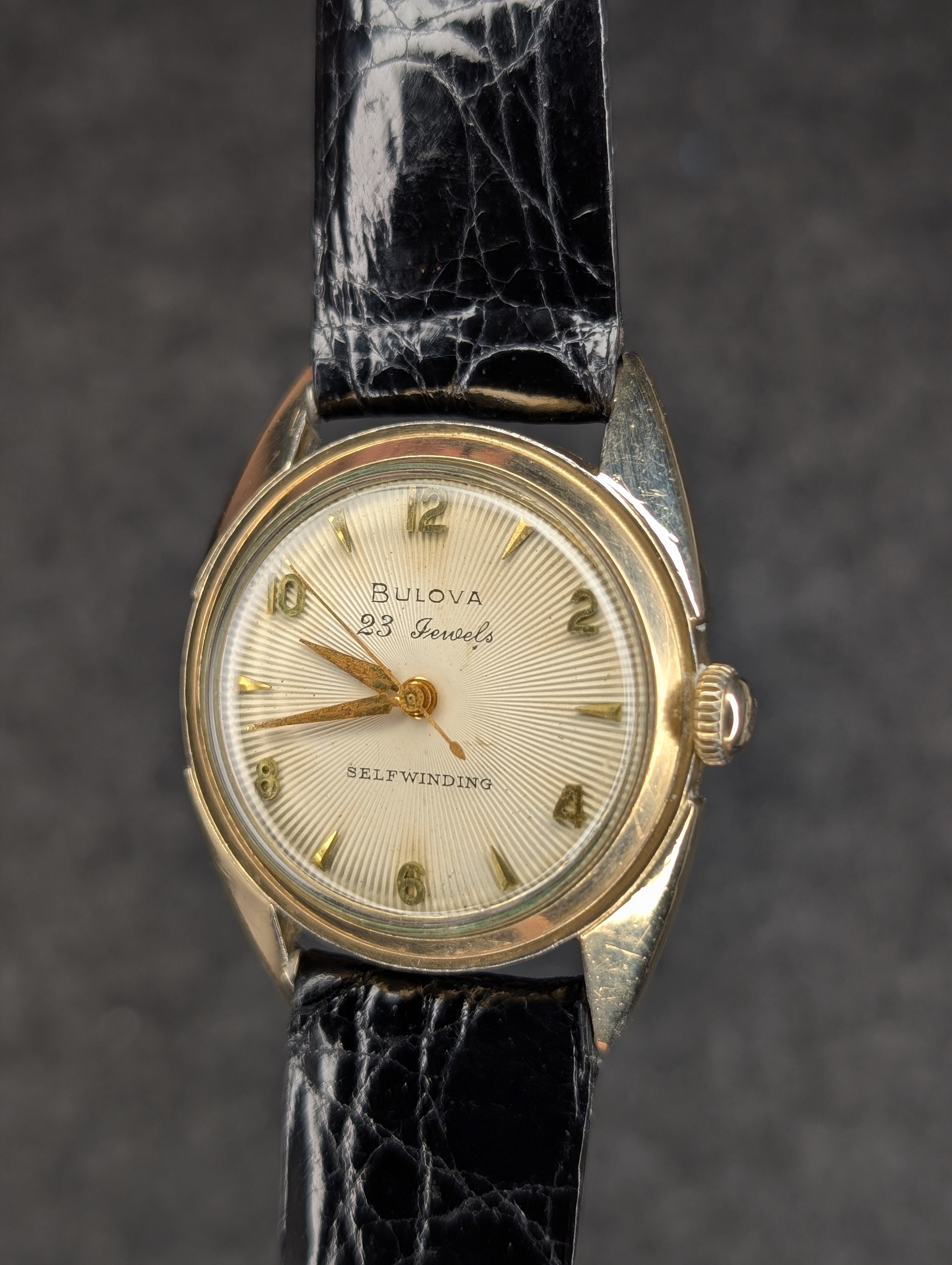 1959 Bulova 23 Jewel Sunburst Dial- Self-Wind