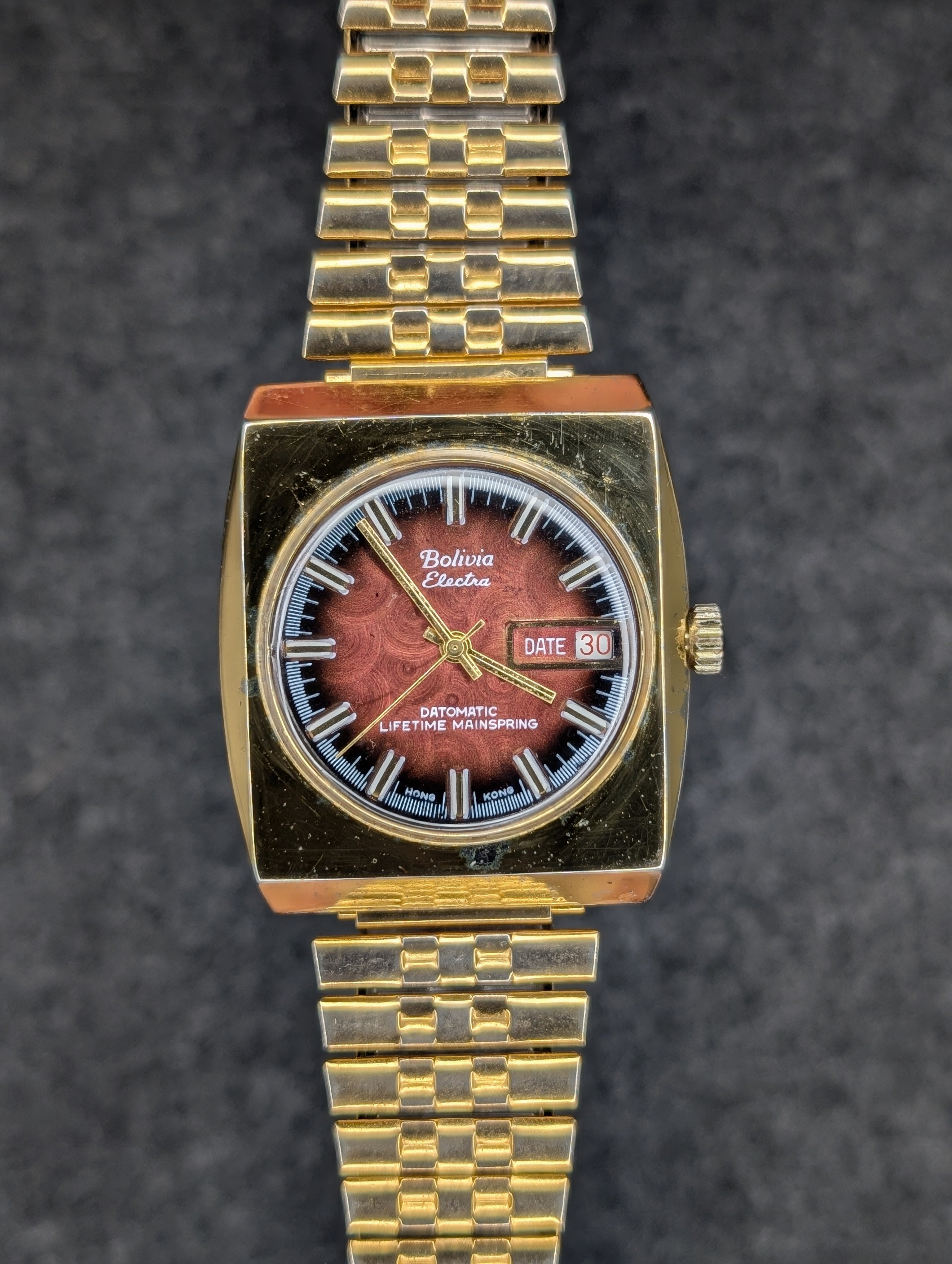 1972 Bolivia Electra Datomatic - Manual Wind