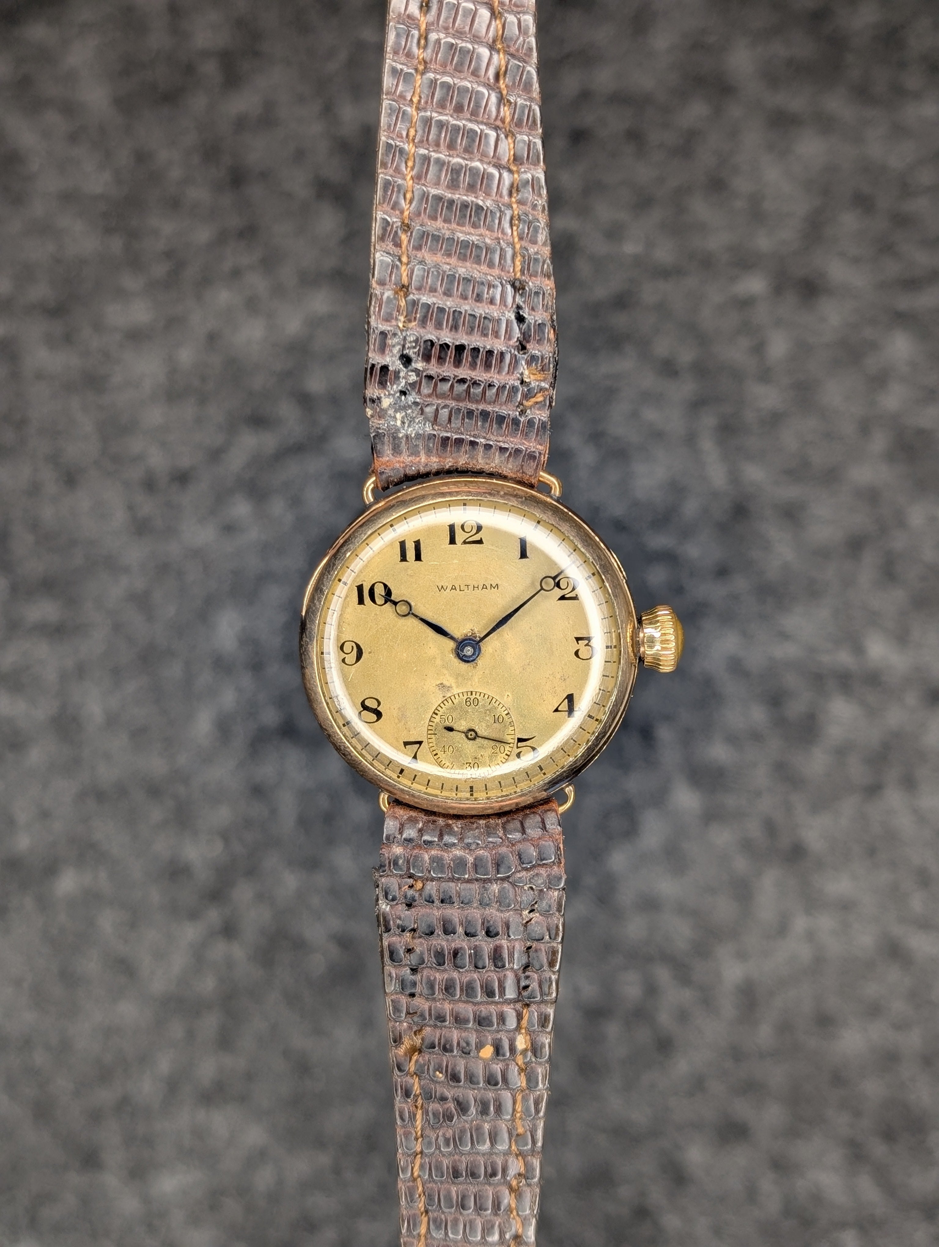 1920's Waltham Trench Watch - Manual Wind