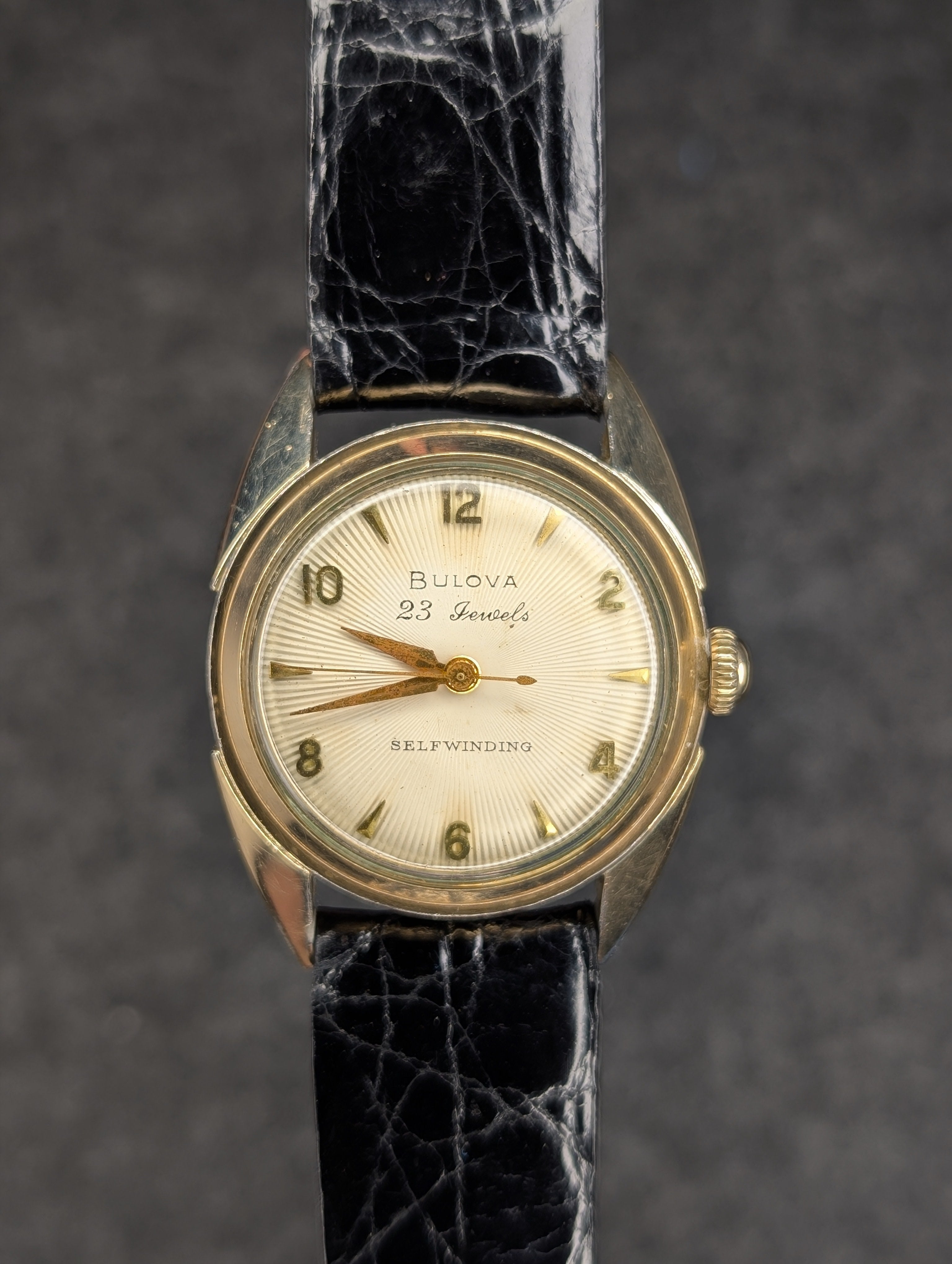 1959 Bulova 23 Jewel Sunburst Dial- Self-Wind