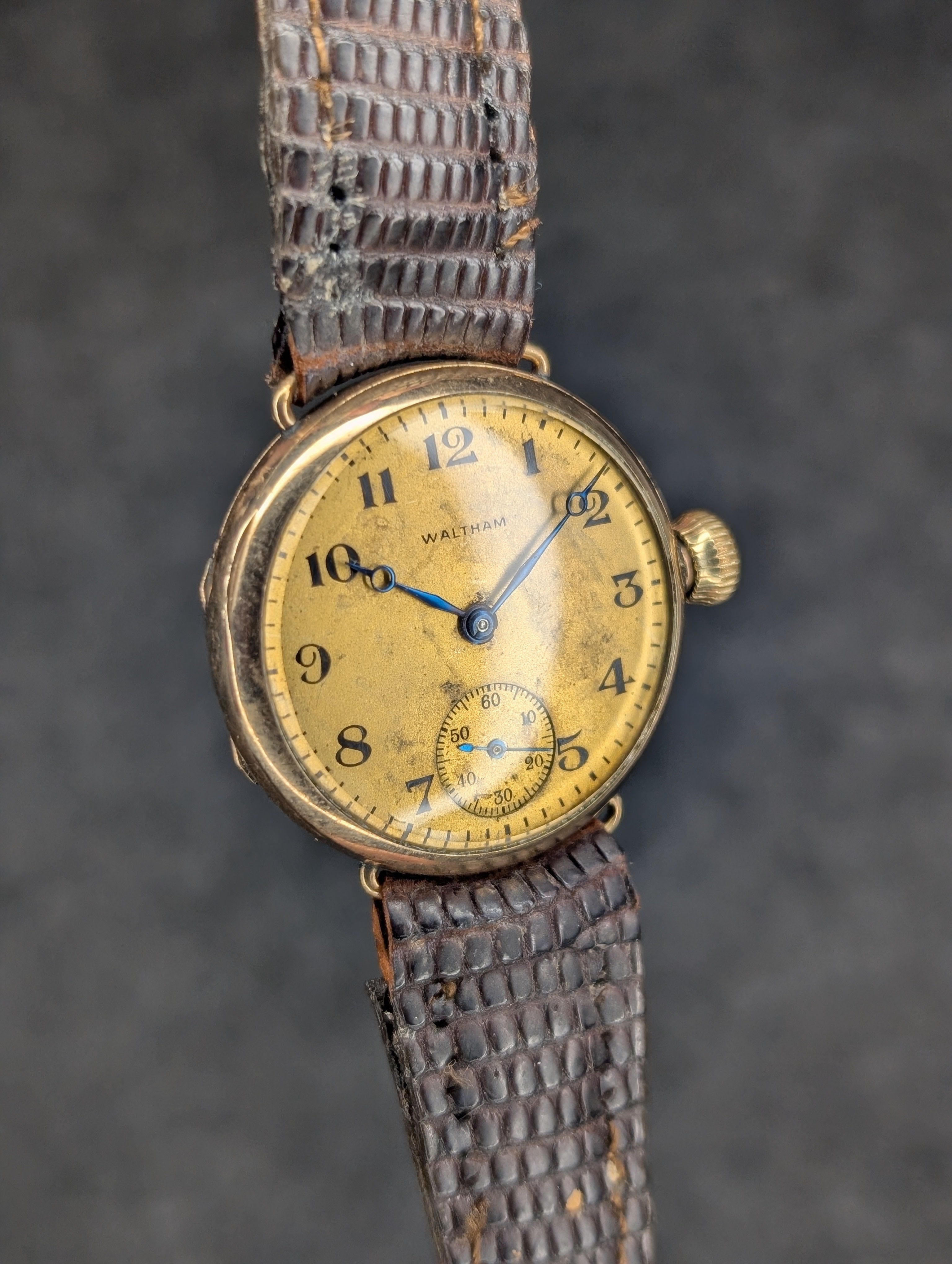 1920's Waltham Trench Watch - Manual Wind – Dusty Dials