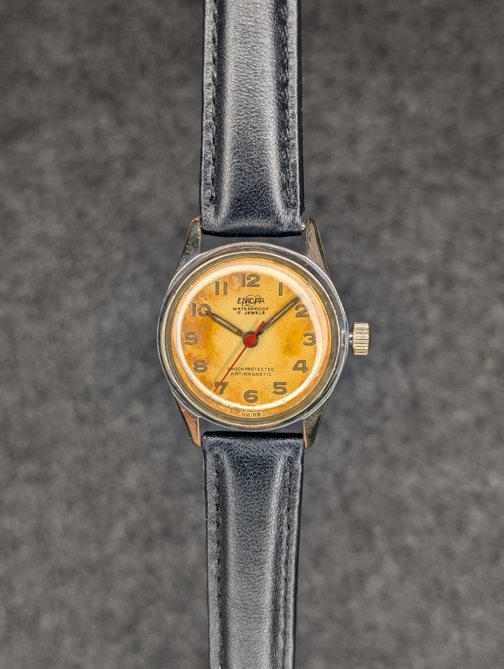 1950's Enicar Tropical Dial - Manual Wind
