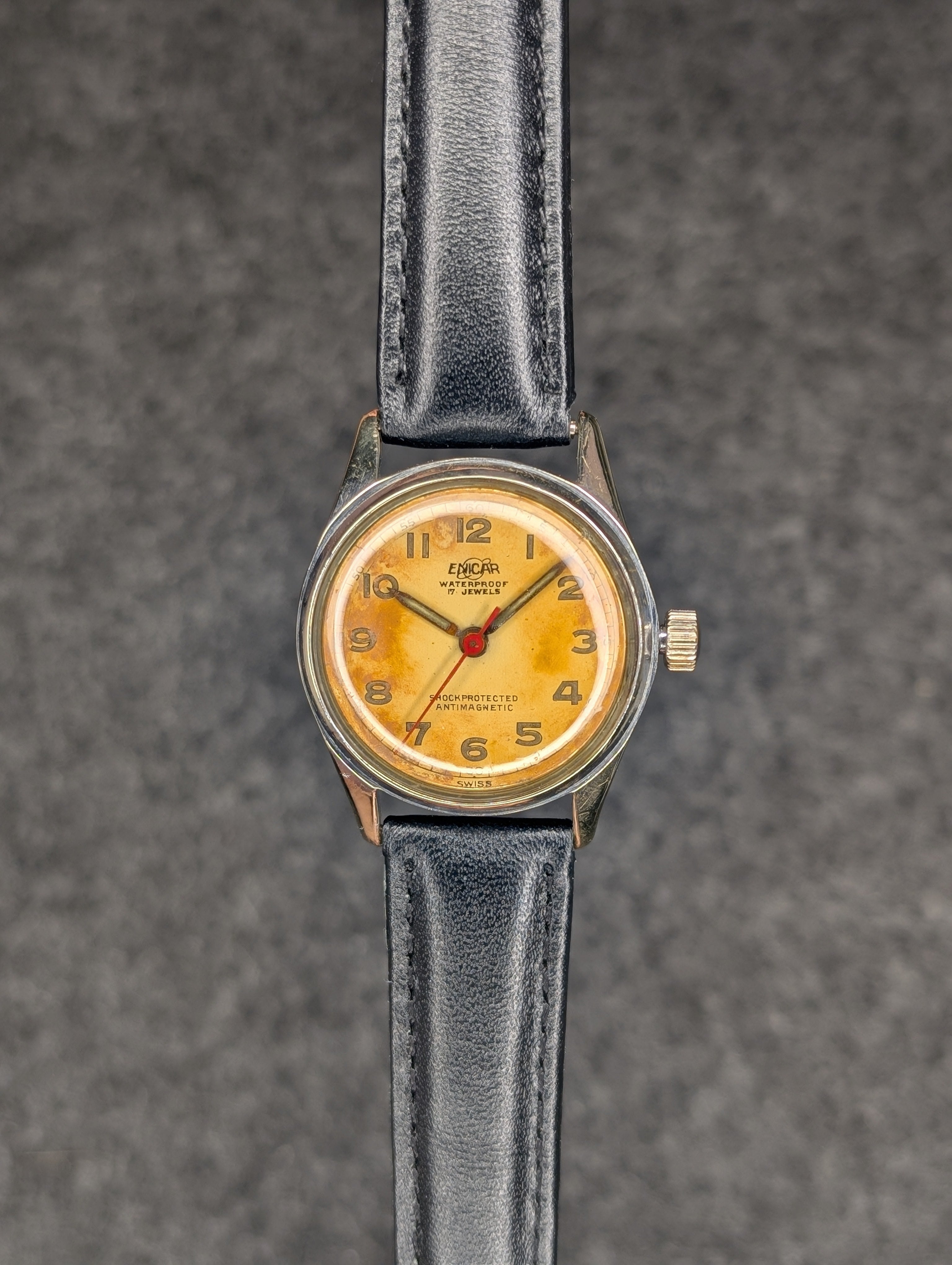 1950's Enicar Tropical Dial - Manual Wind