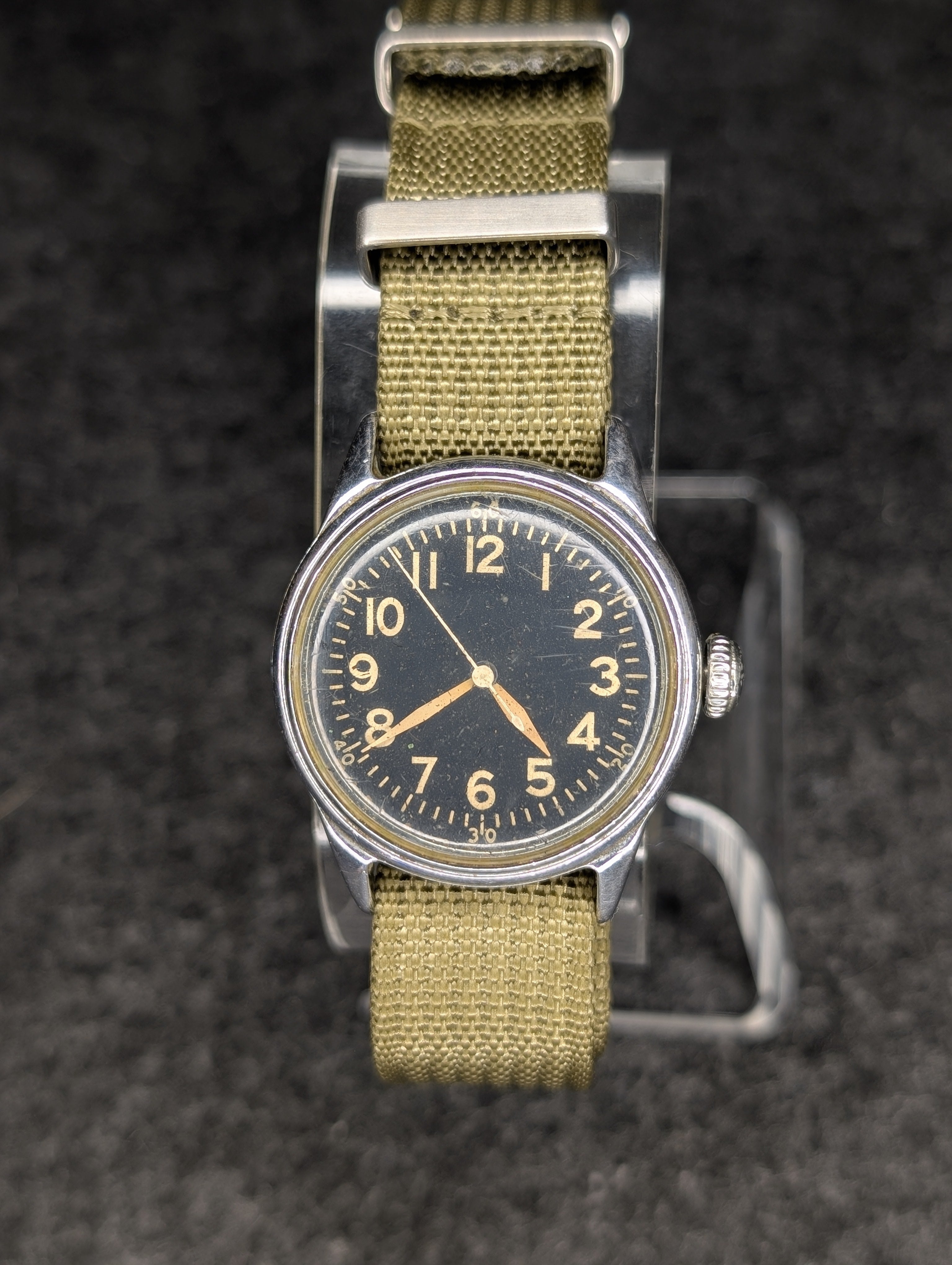 1940's Elgin A-11 Military Issued - Manual Wind (w/Hack)