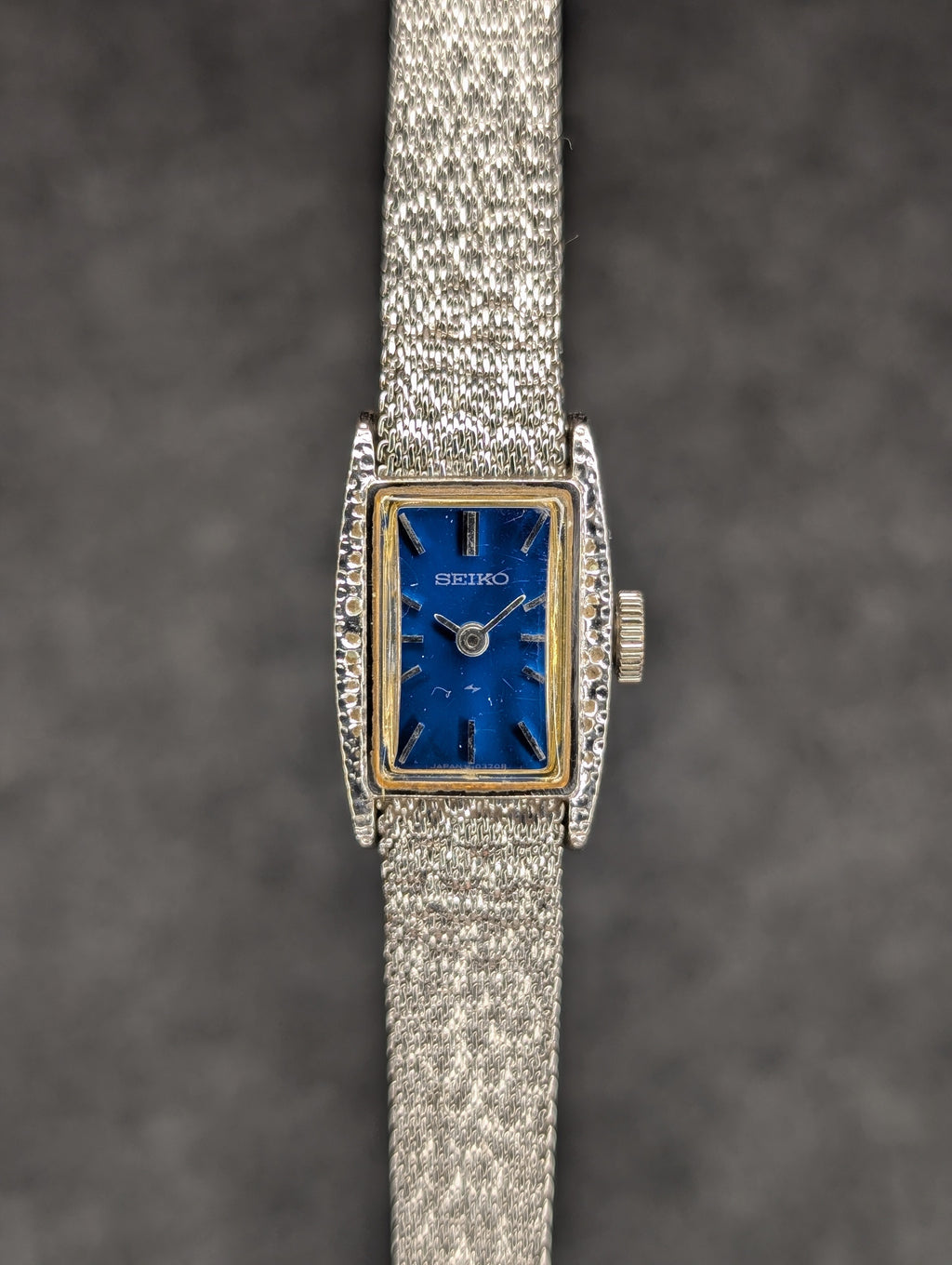 1970's Seiko Blue Dial - Manual Wind