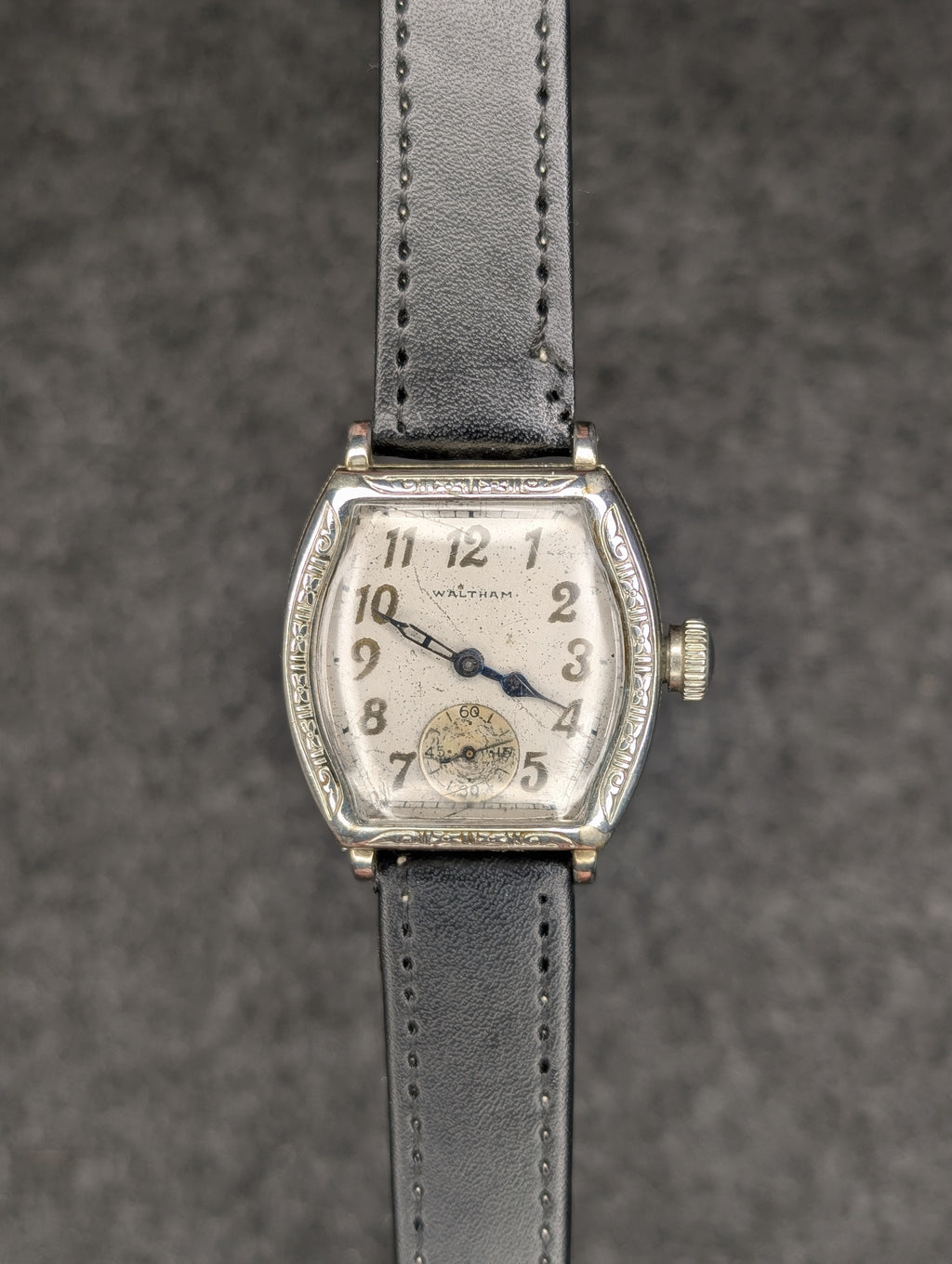 1931 Waltham Tonneau Case - Manual Wind