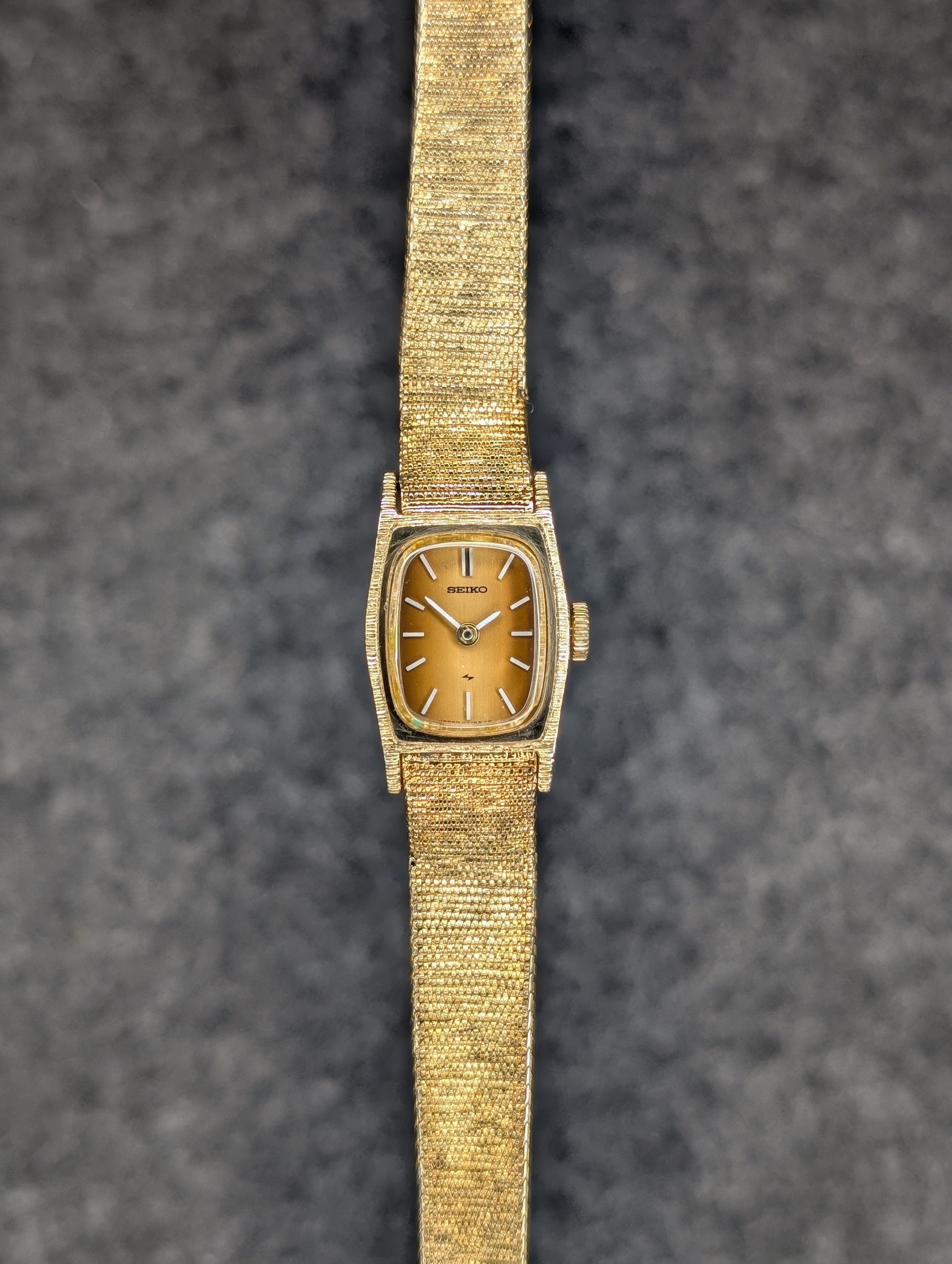 1970s Seiko Tiger Eye Dial - Manual Wind