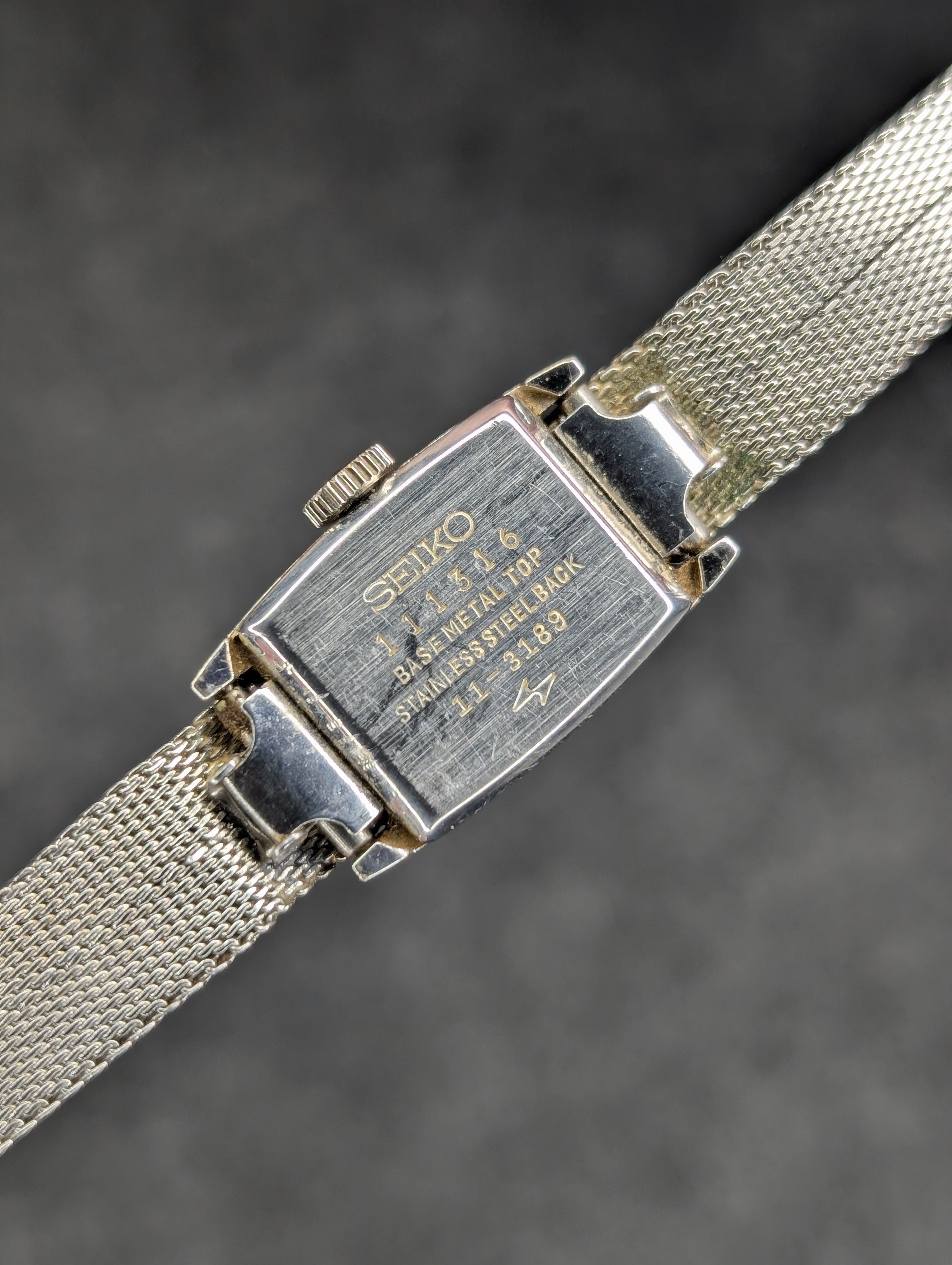 1970's Seiko Blue Dial - Manual Wind