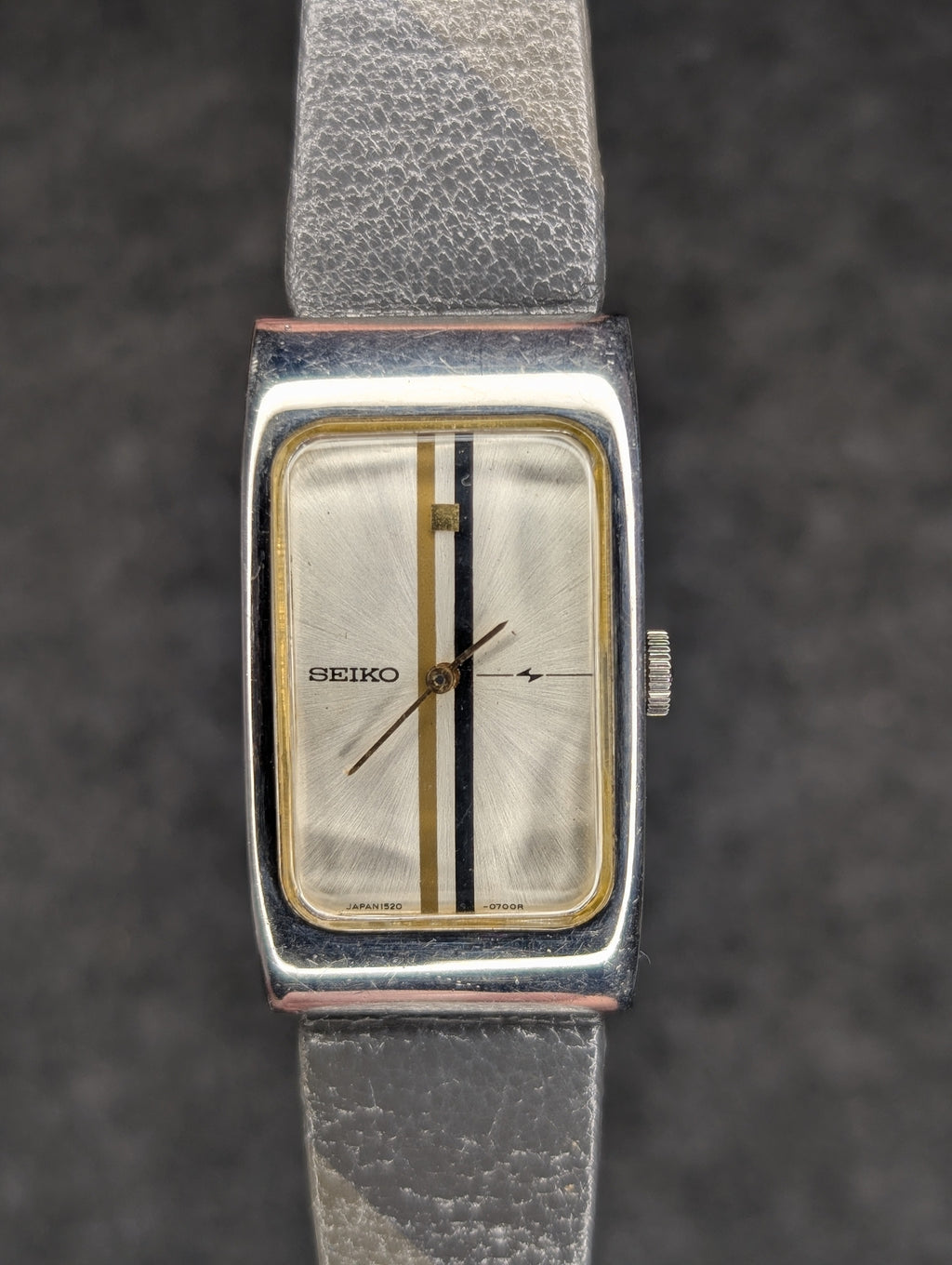 1974 Seiko Steel Tank 1520-3630 - Manual Wind