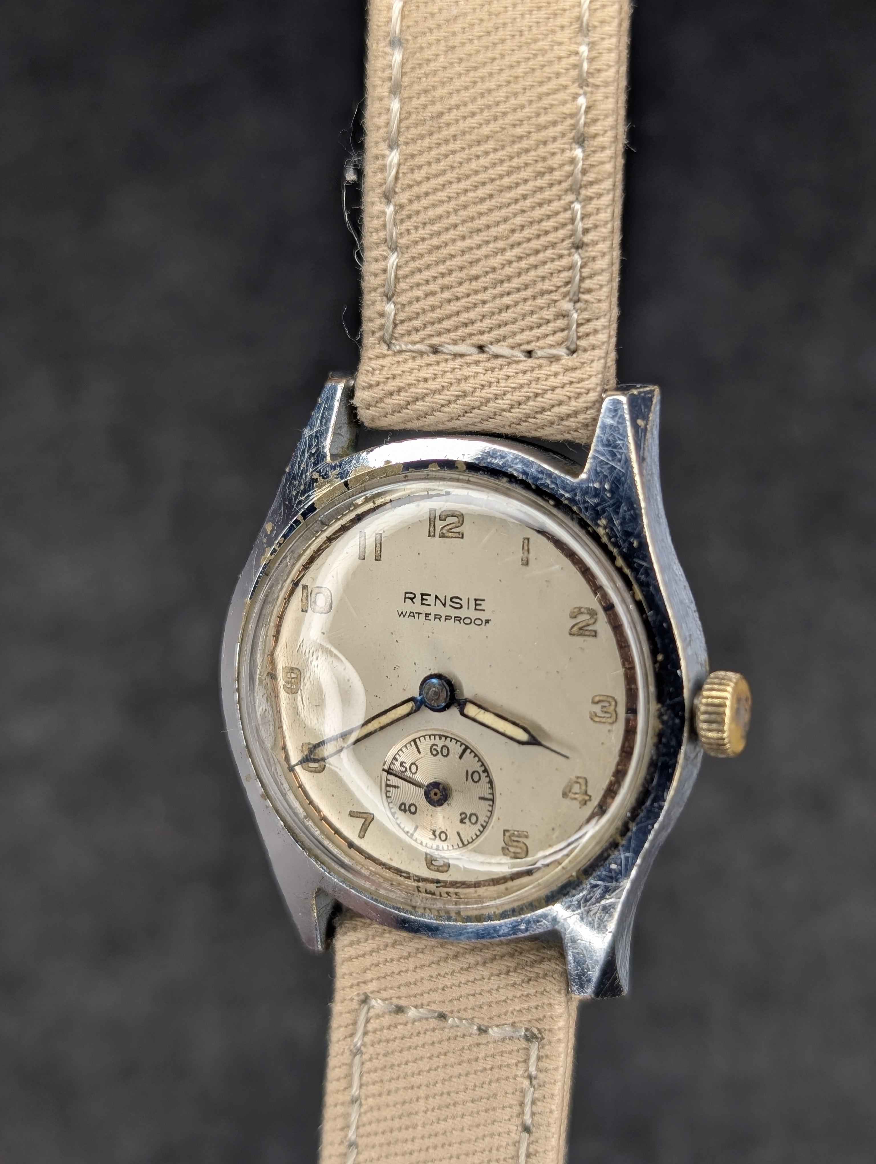1950's Rensie WWII Military Watch