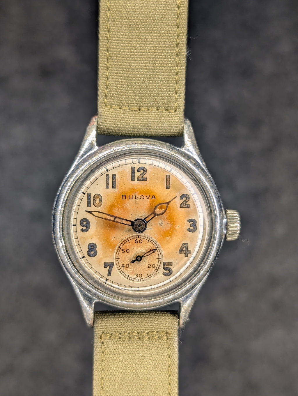 1940's Bulova Ordinance Dept - Military Issued