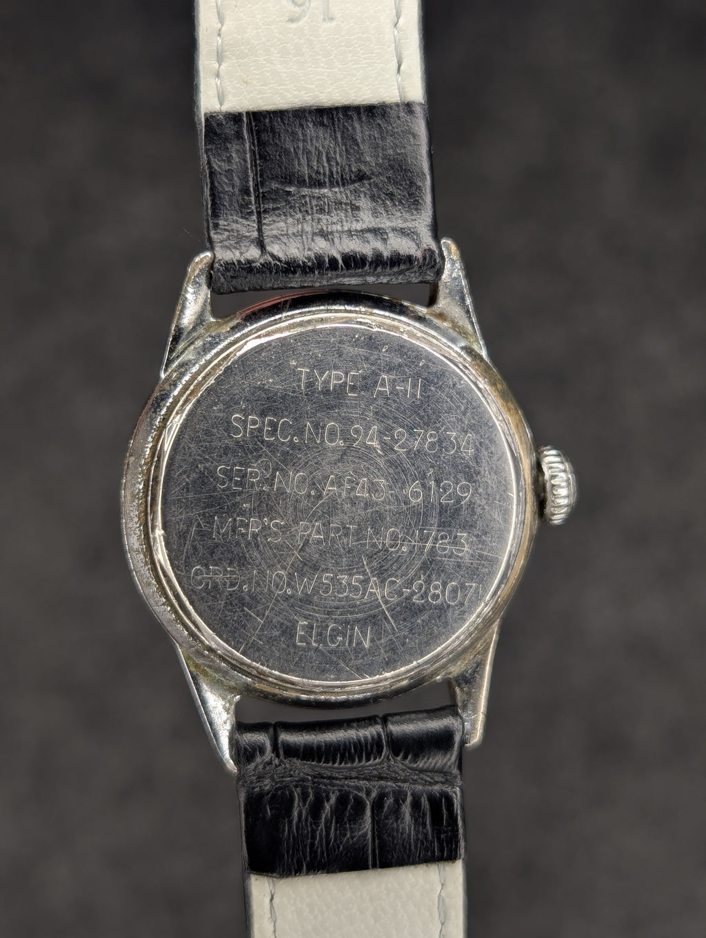 1940's Elgin A-11 Military Issued - Manual Wind (w/Hack)