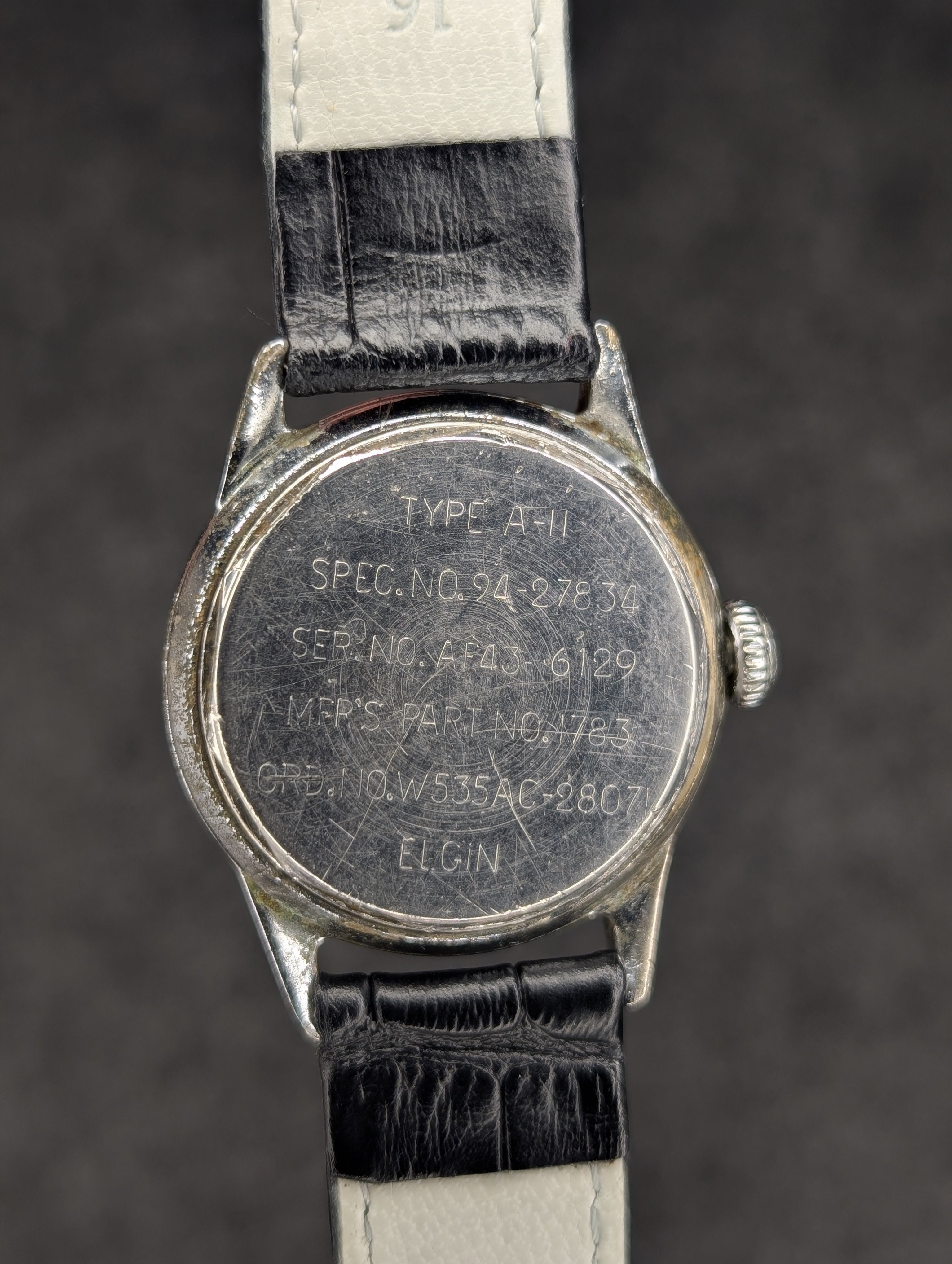 1940's Elgin A-11 Military Issued - Manual Wind (w/Hack)