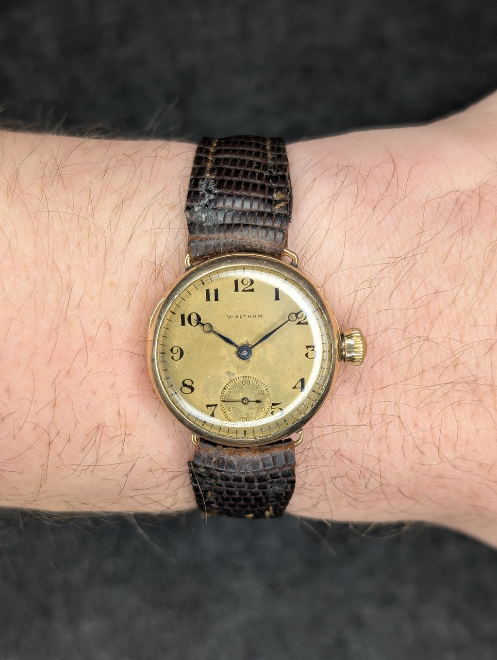 1920's Waltham Trench Watch - Manual Wind